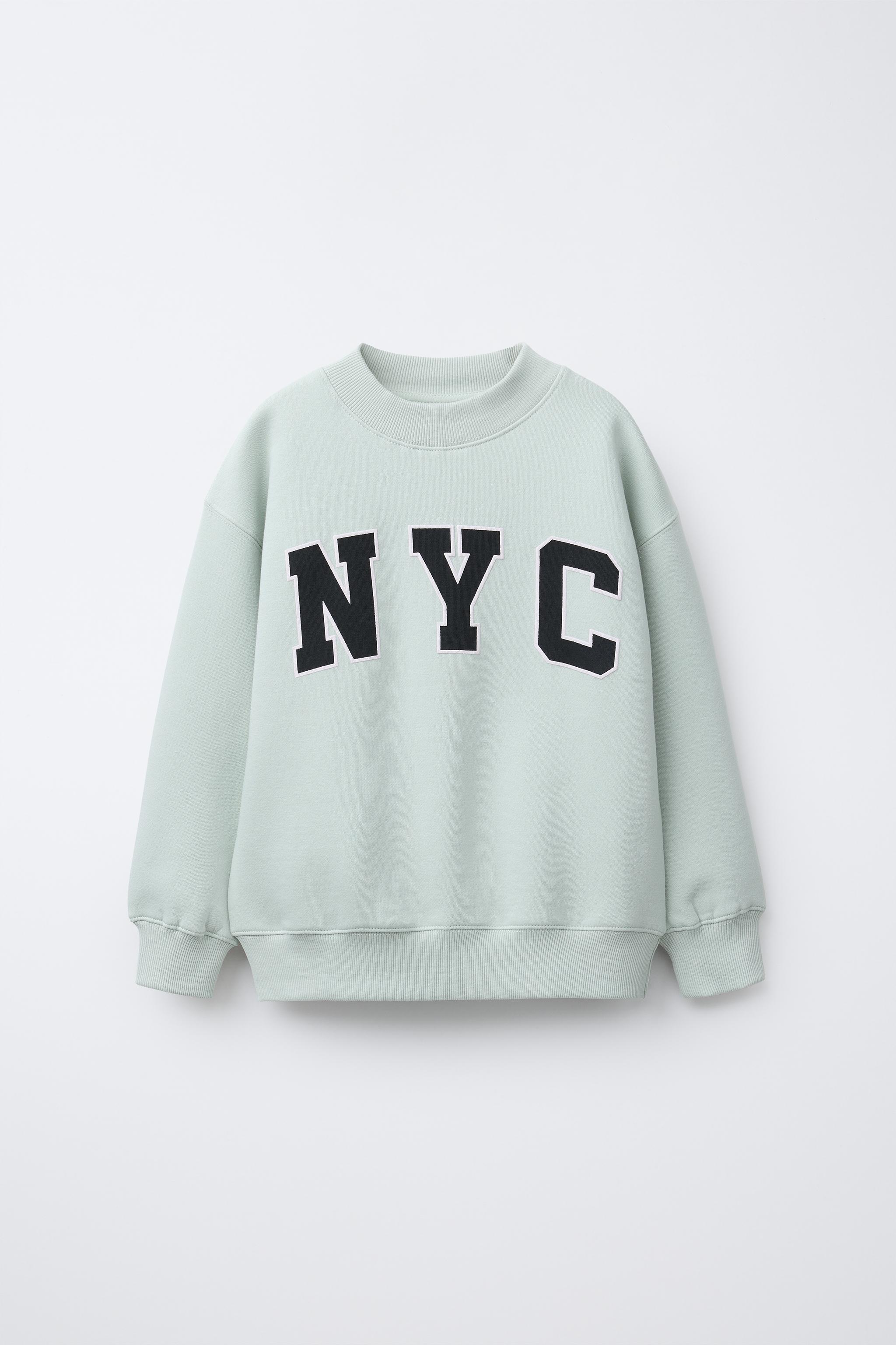 TEXT PRINT SWEATSHIRT