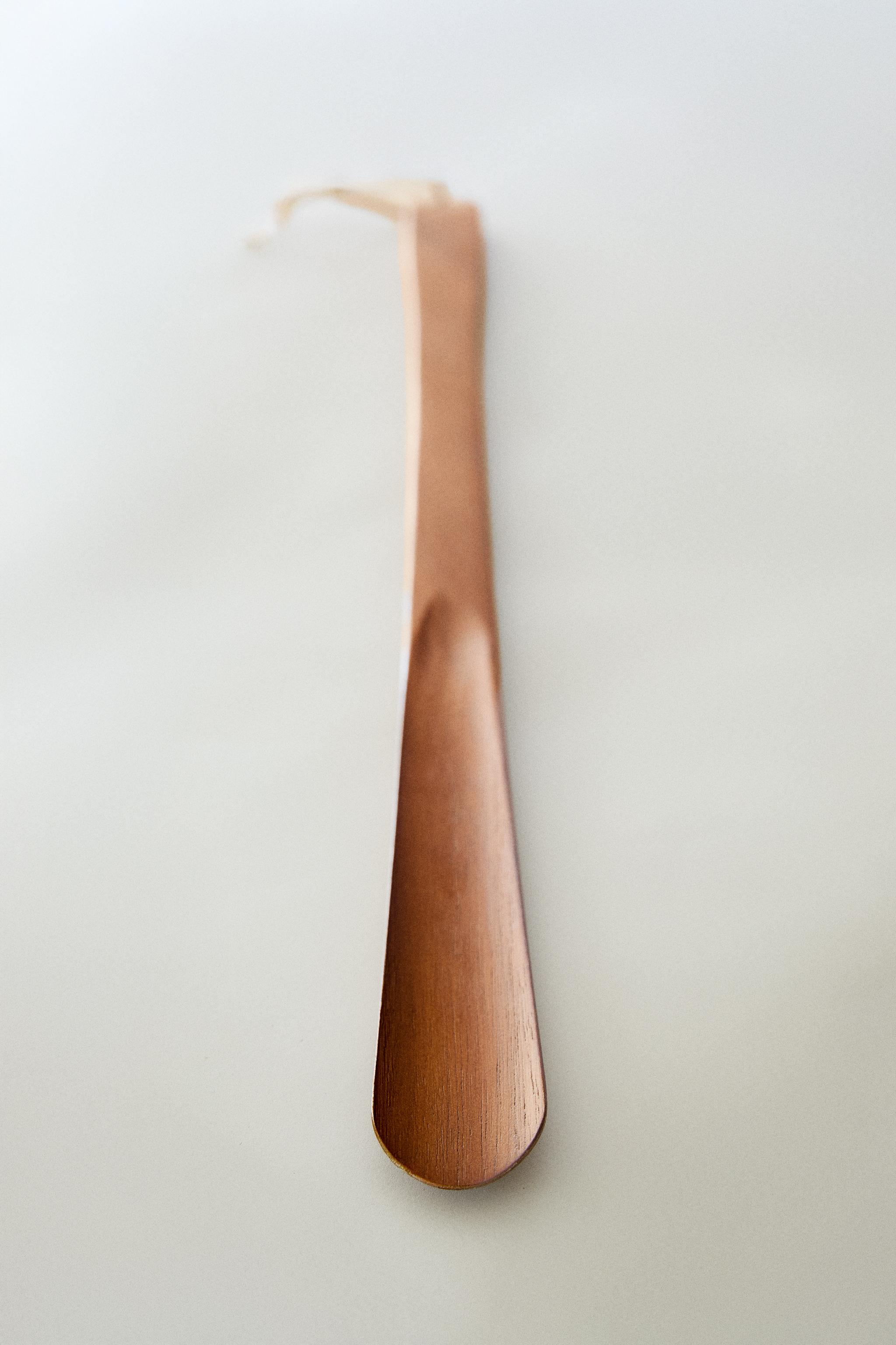 EXTRA LONG ACACIA WOOD SHOEHORN