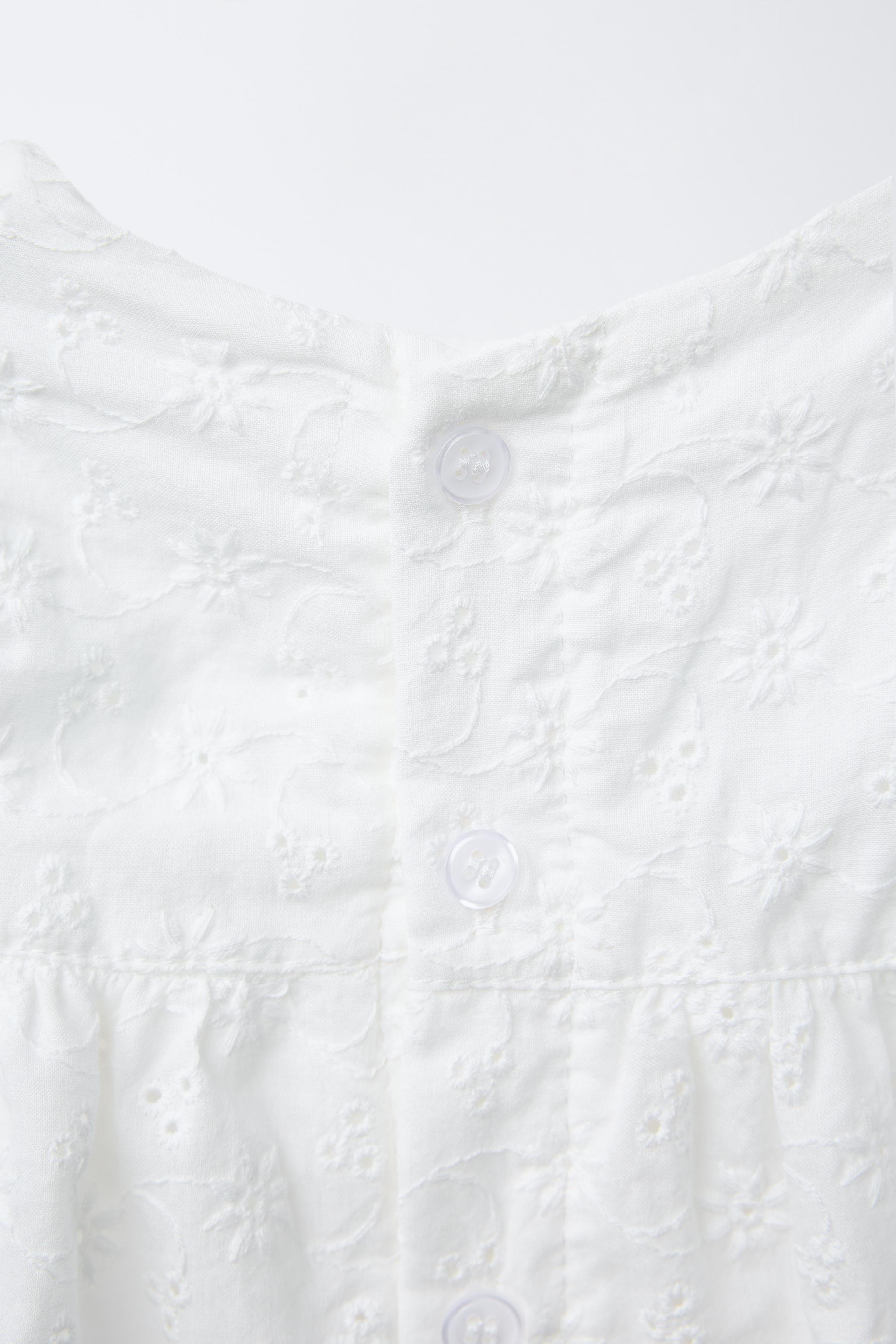 SWISS EMBROIDERED DRESS AND PANTIES