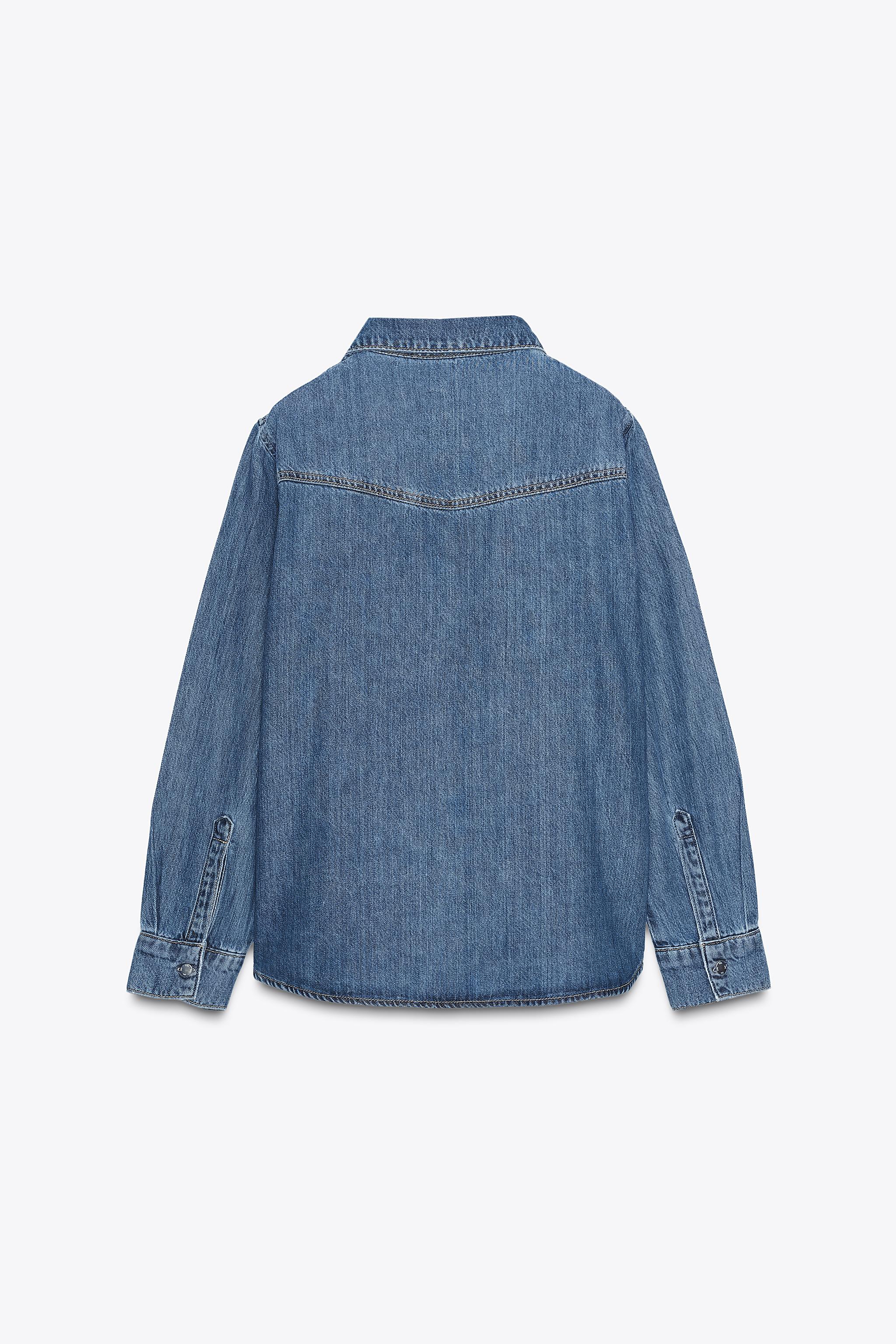 Z1975 FLOWY DENIM SHIRT