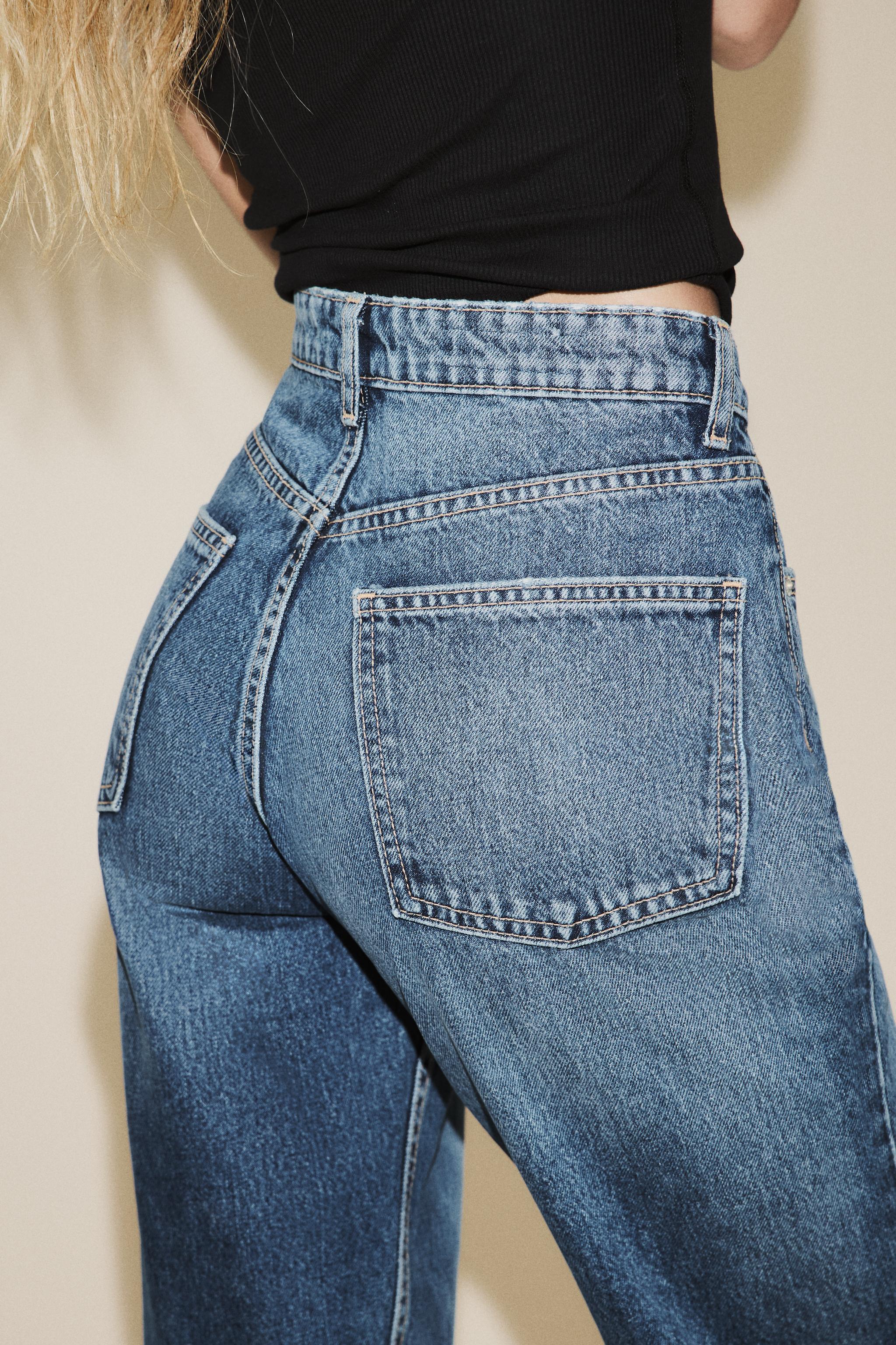 TRF MOM FIT HIGH WAIST JEANS