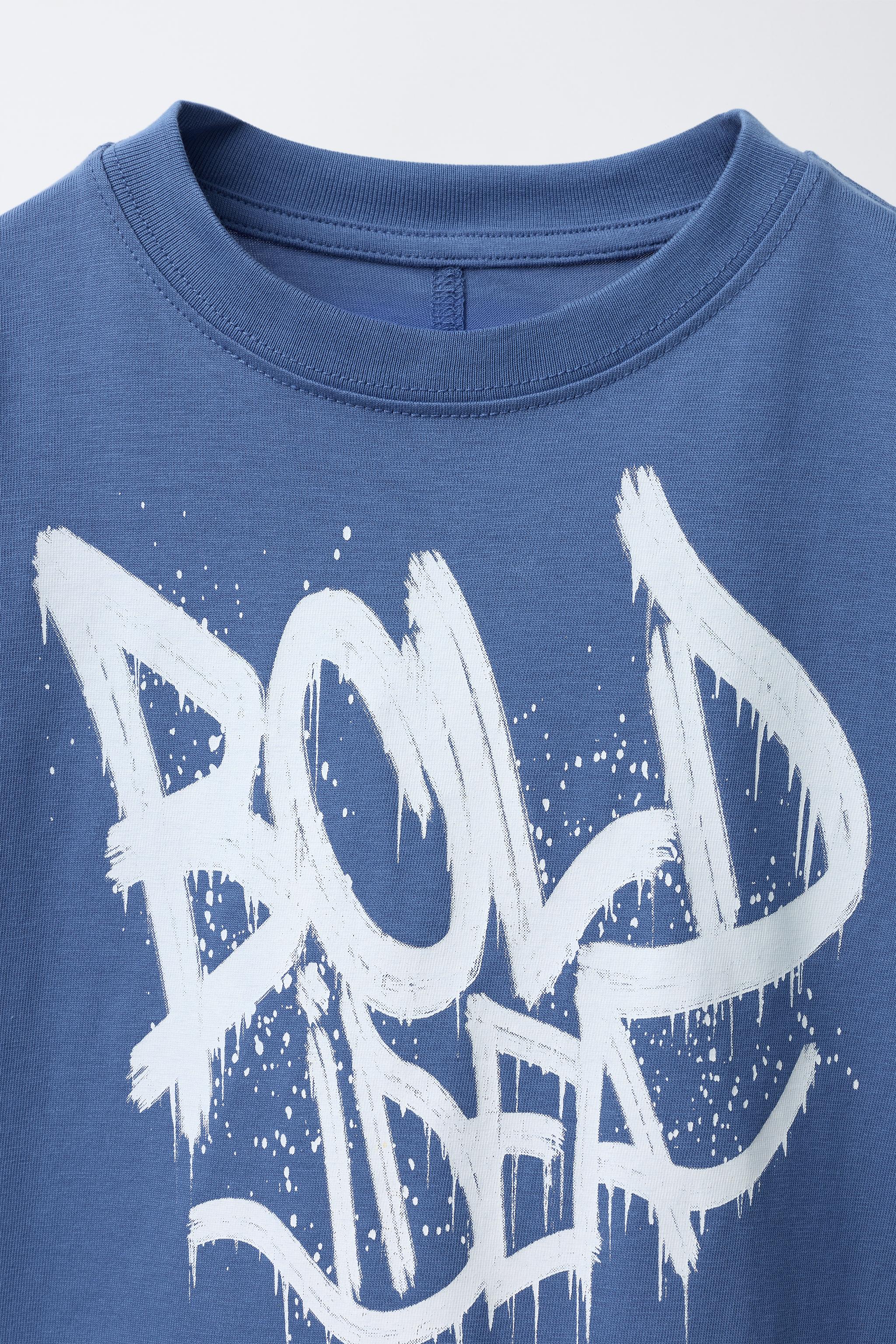 GRAFFITI PRINT T-SHIRT