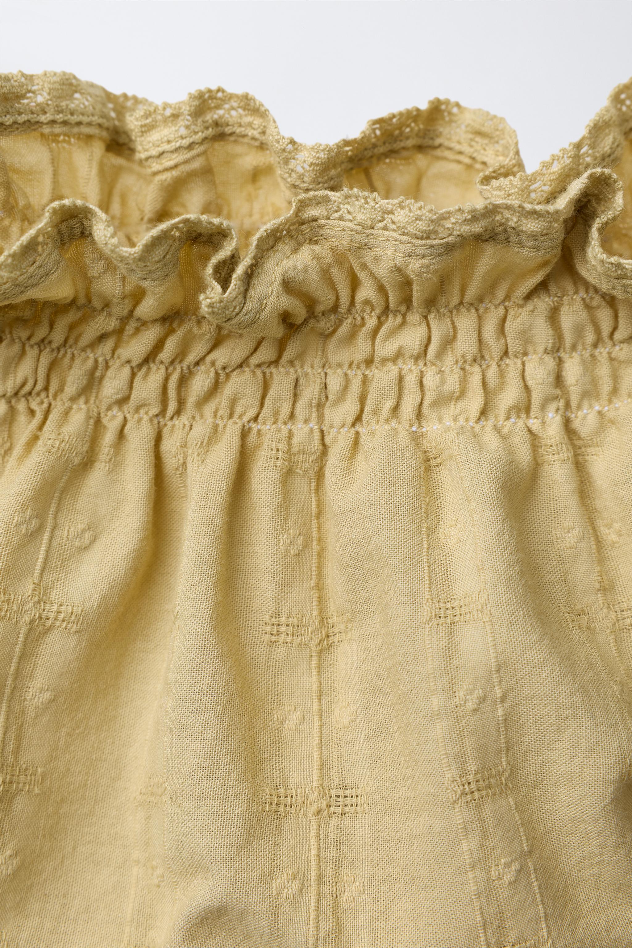 EMBROIDERED LACE PANTIES