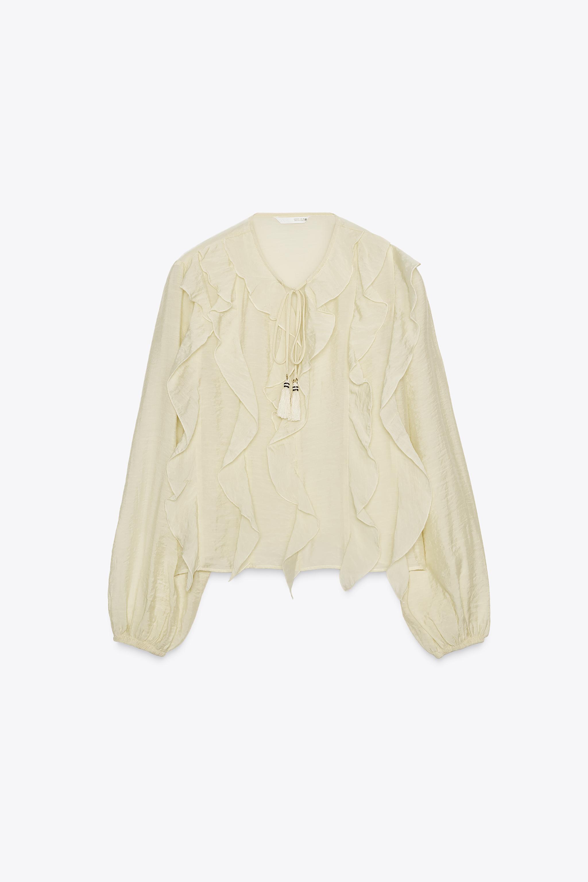 RUFFLED ROMANTIC BLOUSE