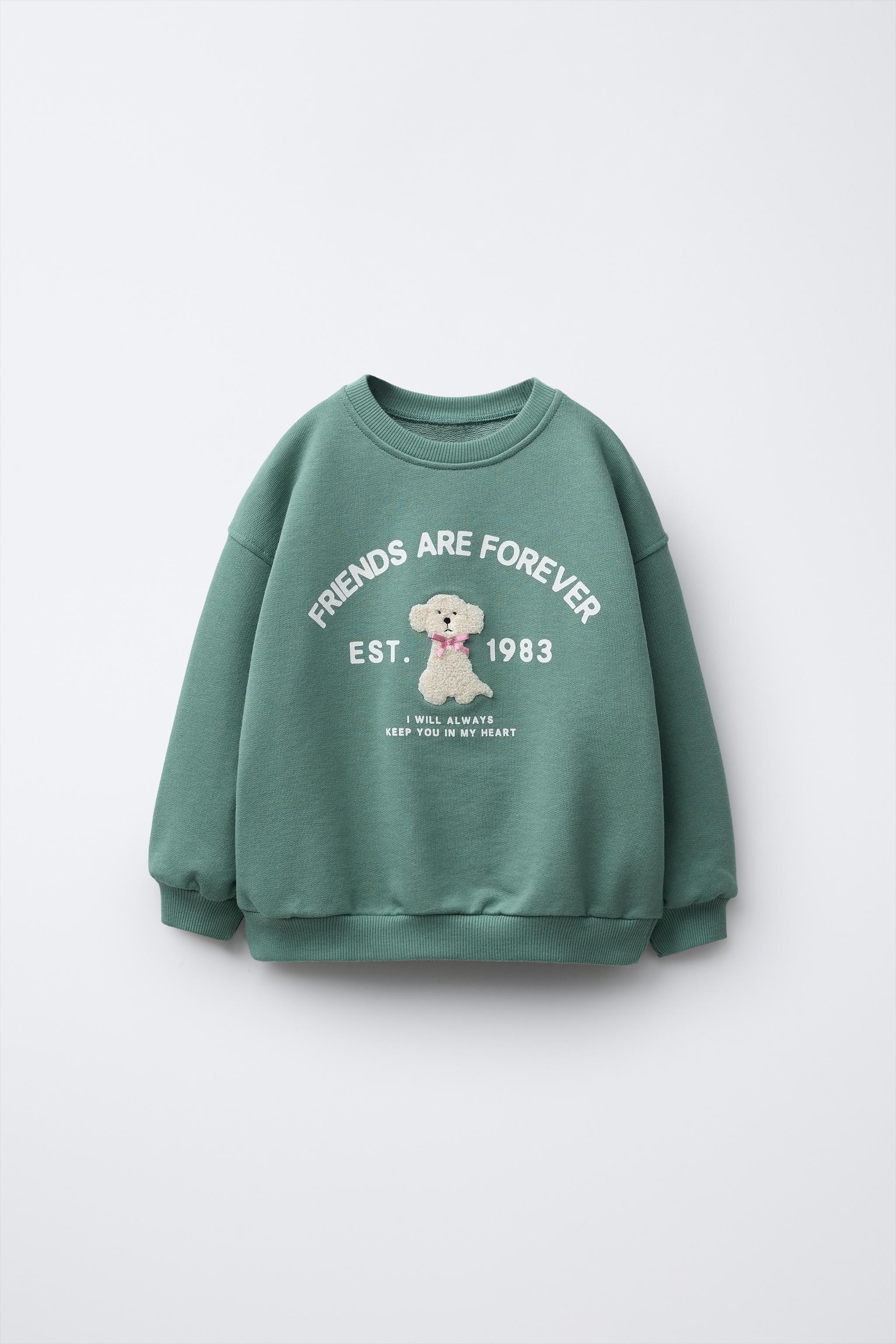 TERRY PATCH SWEATSHIRT