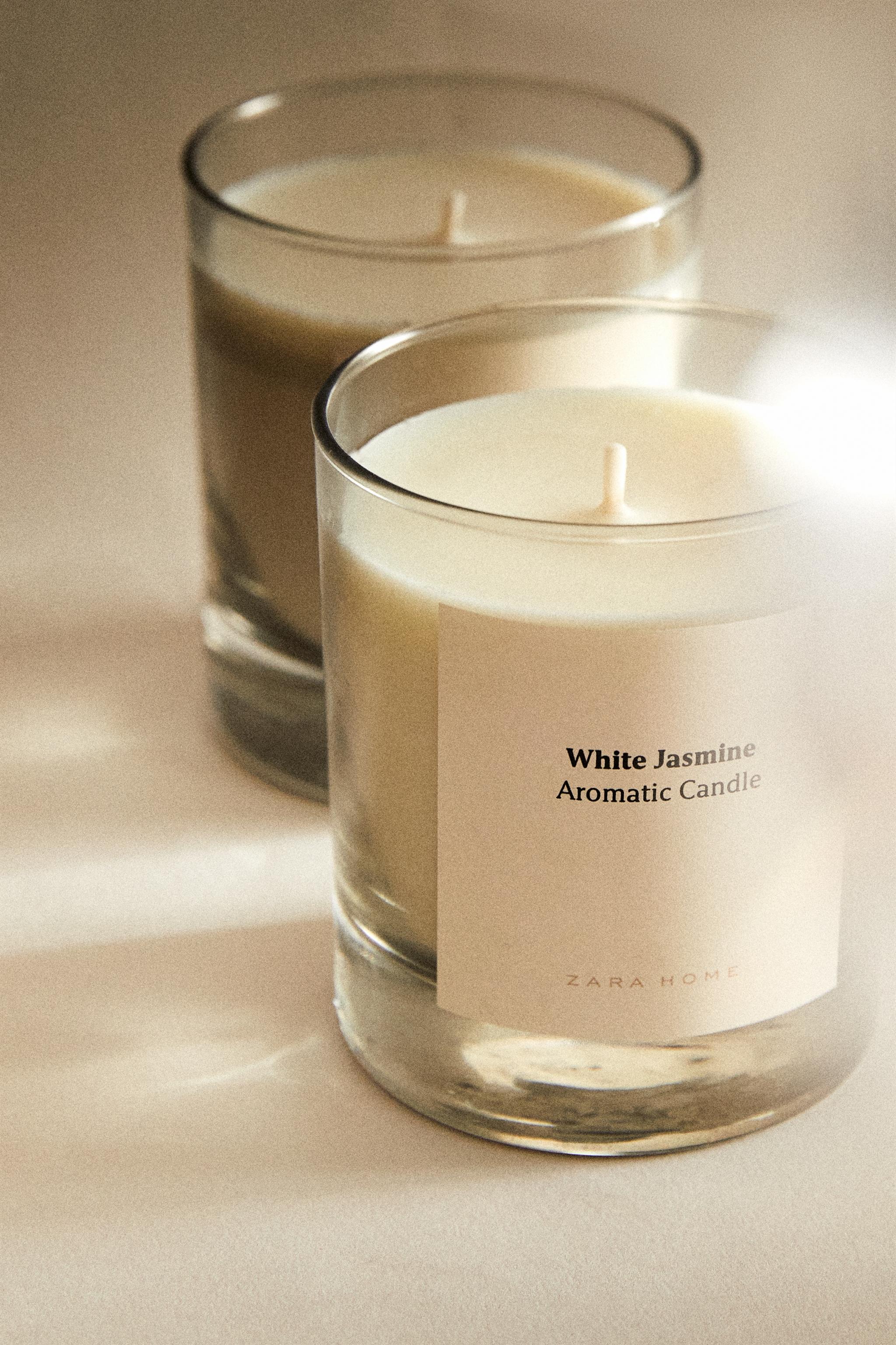 (200 G) WHITE JASMINE SCENTED CANDLE