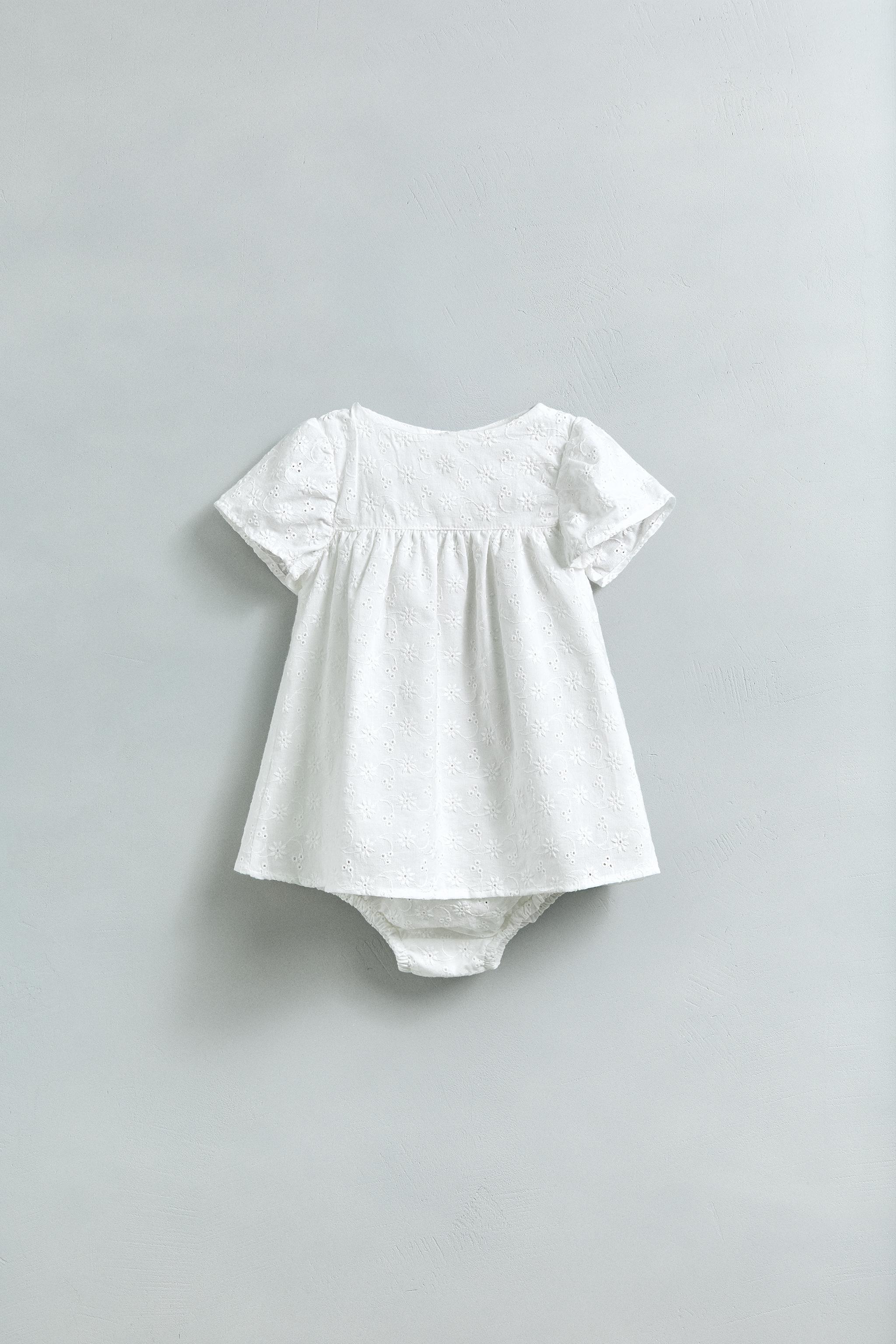 SWISS EMBROIDERED DRESS AND PANTIES