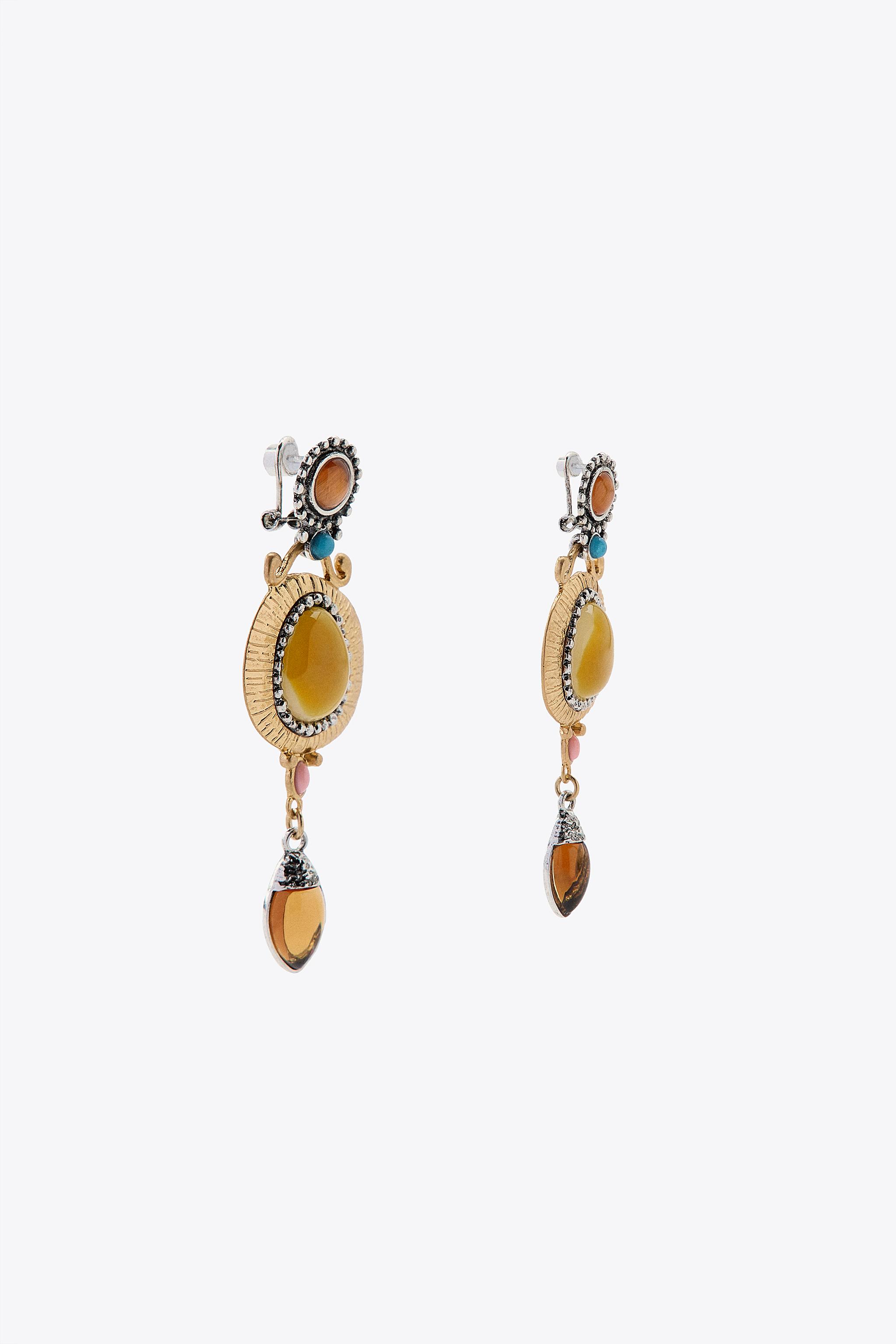STONE EARRINGS