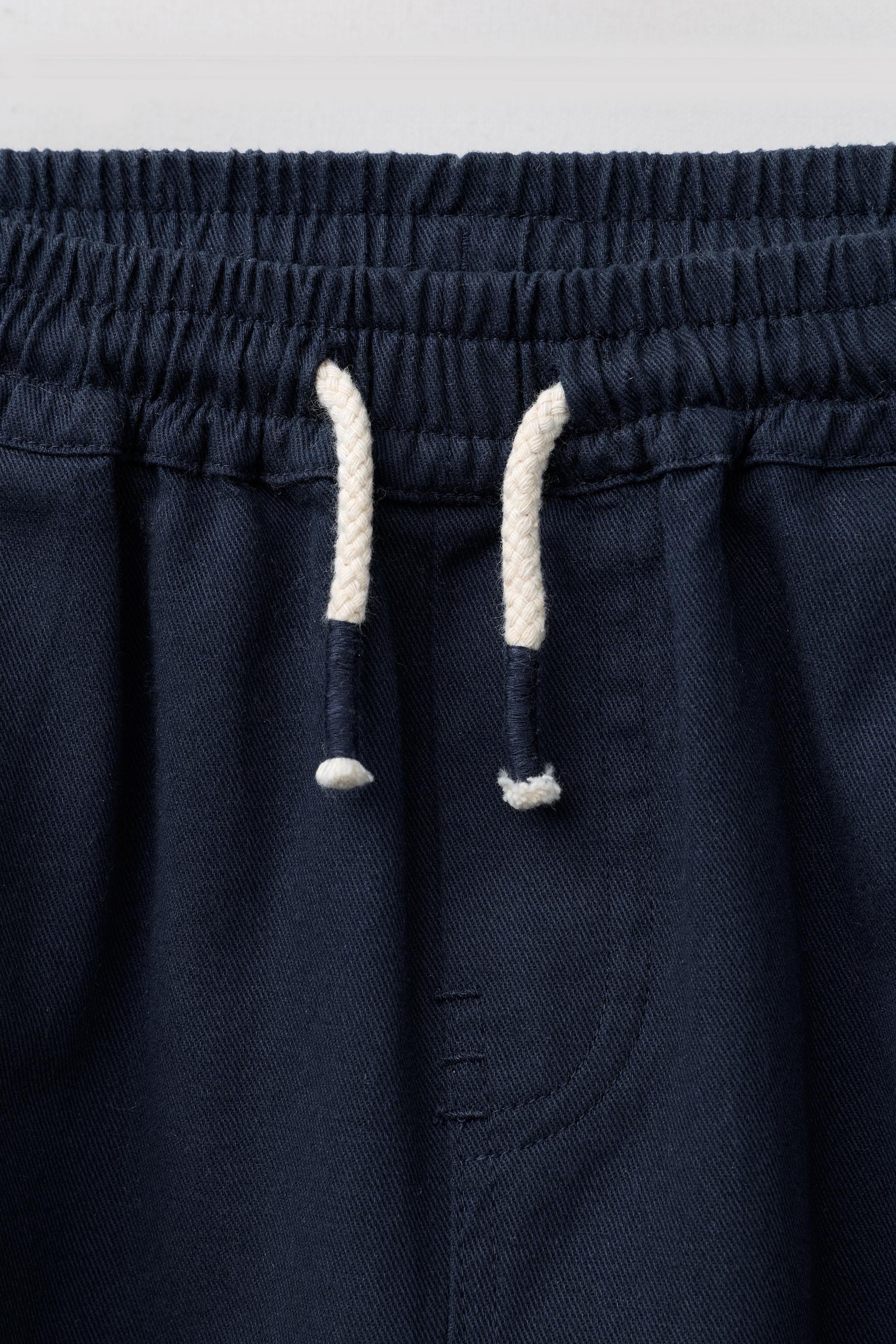 SIDE EMBROIDERED CULOTTE PANTS