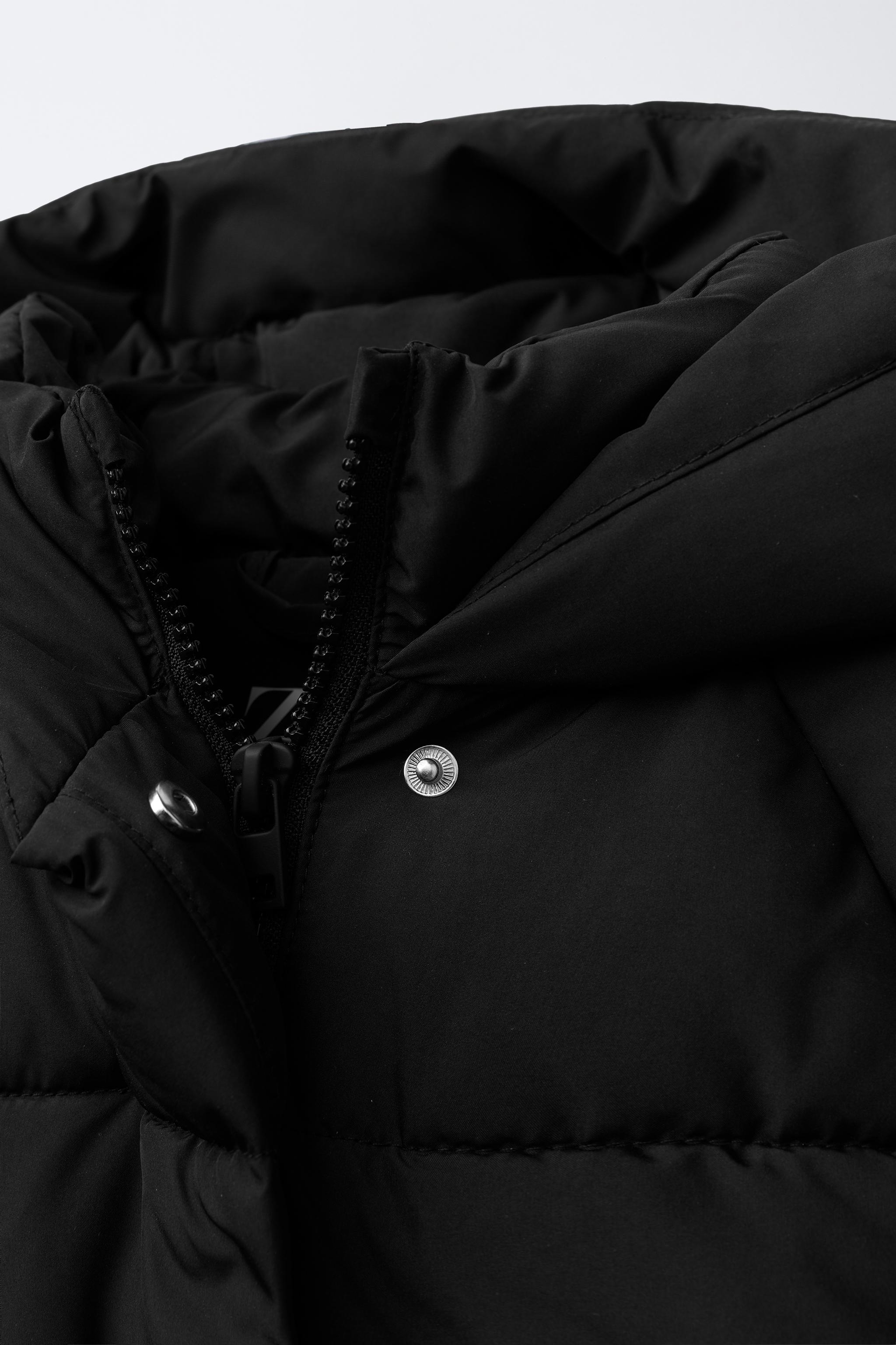 HOODED PUFFER JACKET