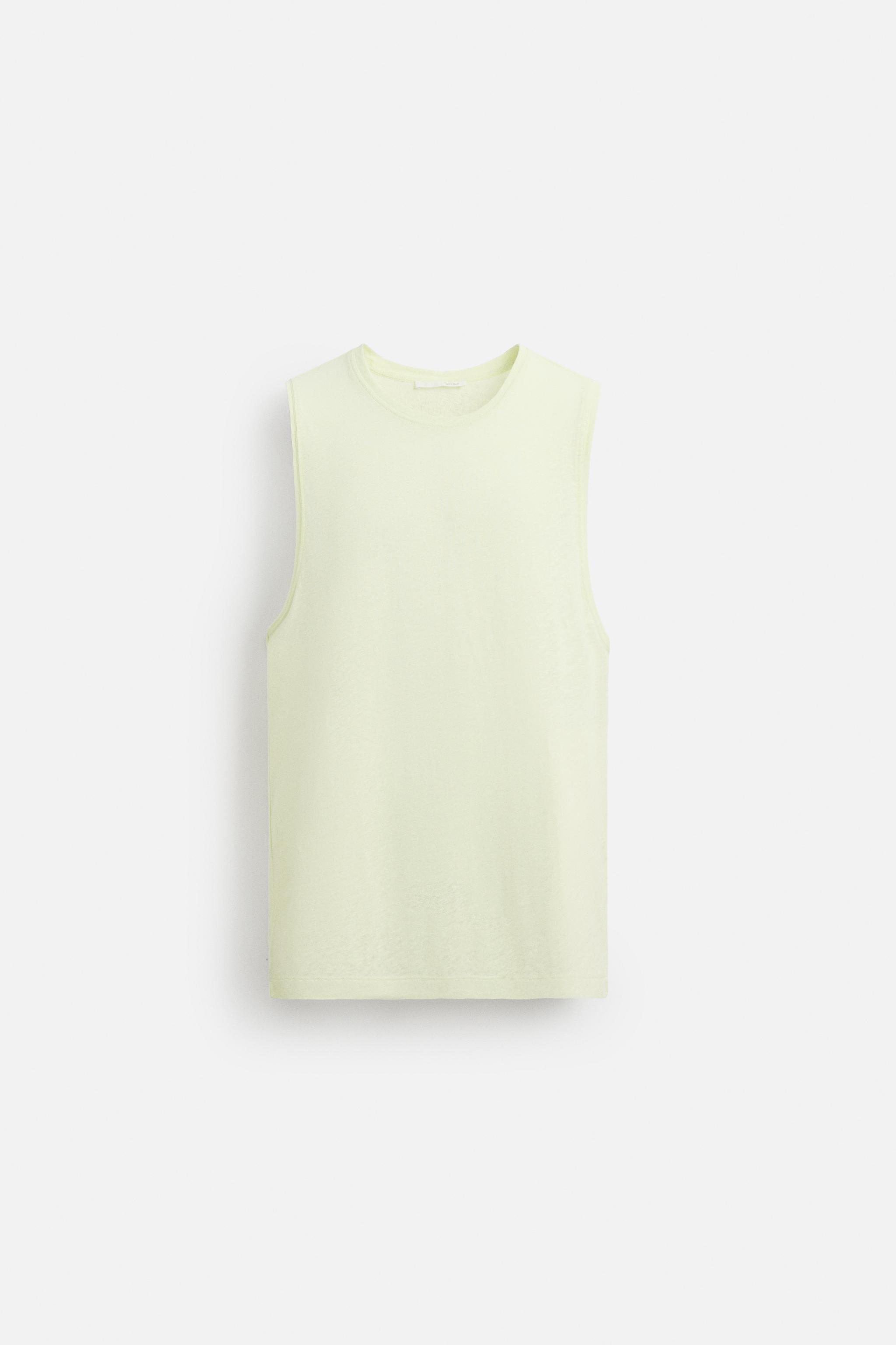 VISCOSE LINEN TANK TOP