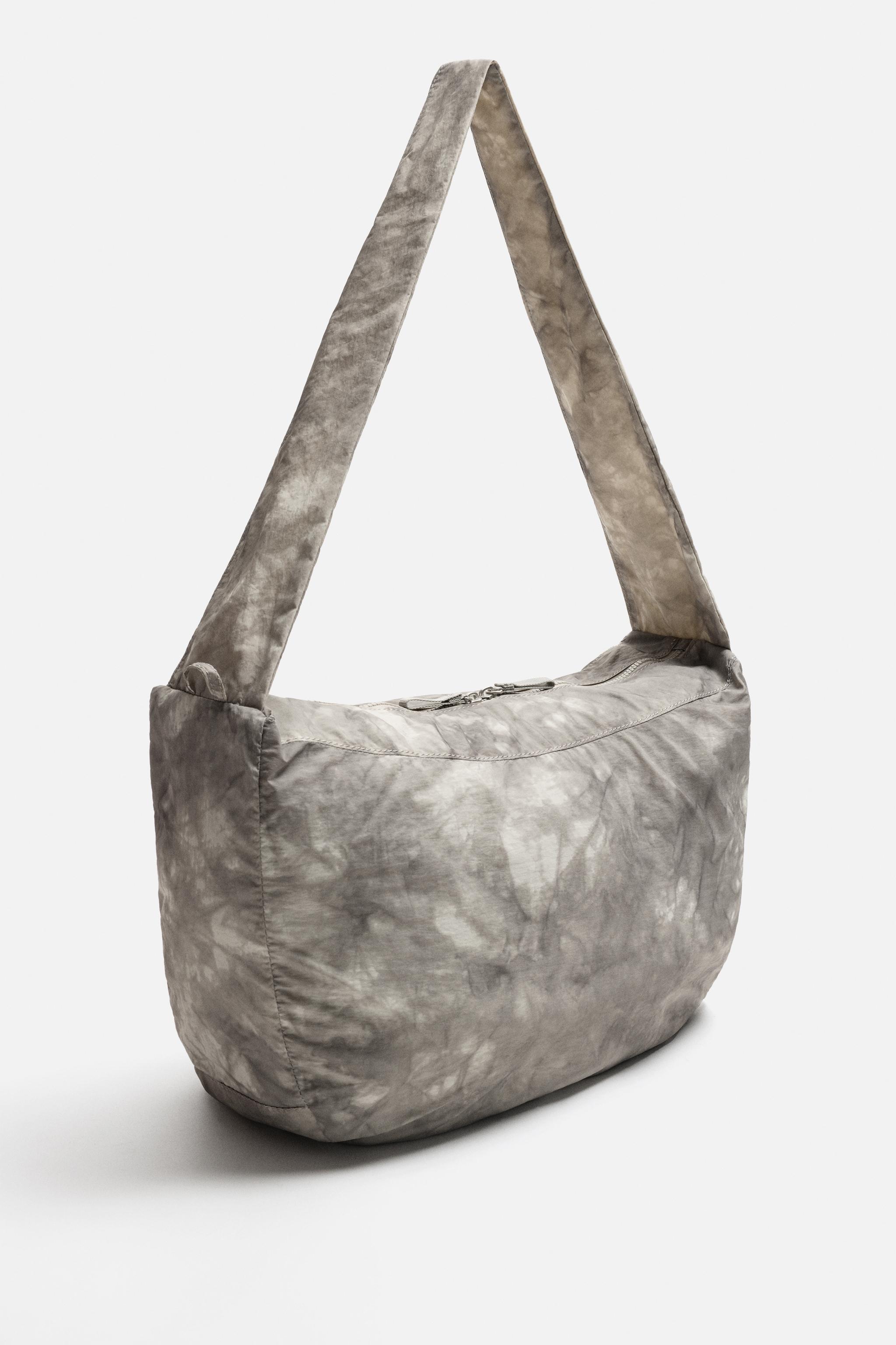 WORN EFFECT NYLON BAG
