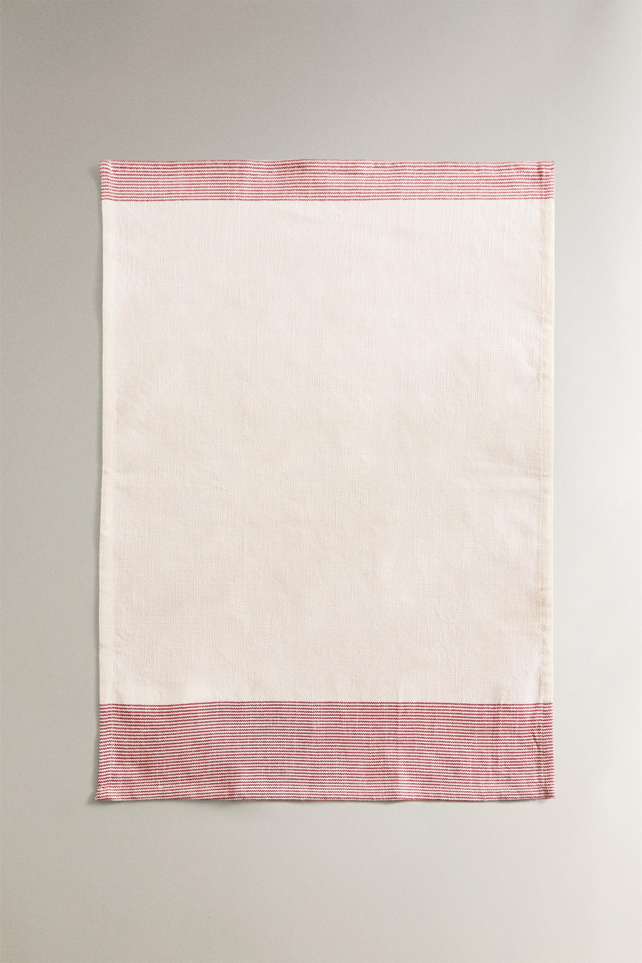 SET OF DYED THREAD KITCHEN TOWELS (SET OF 2)