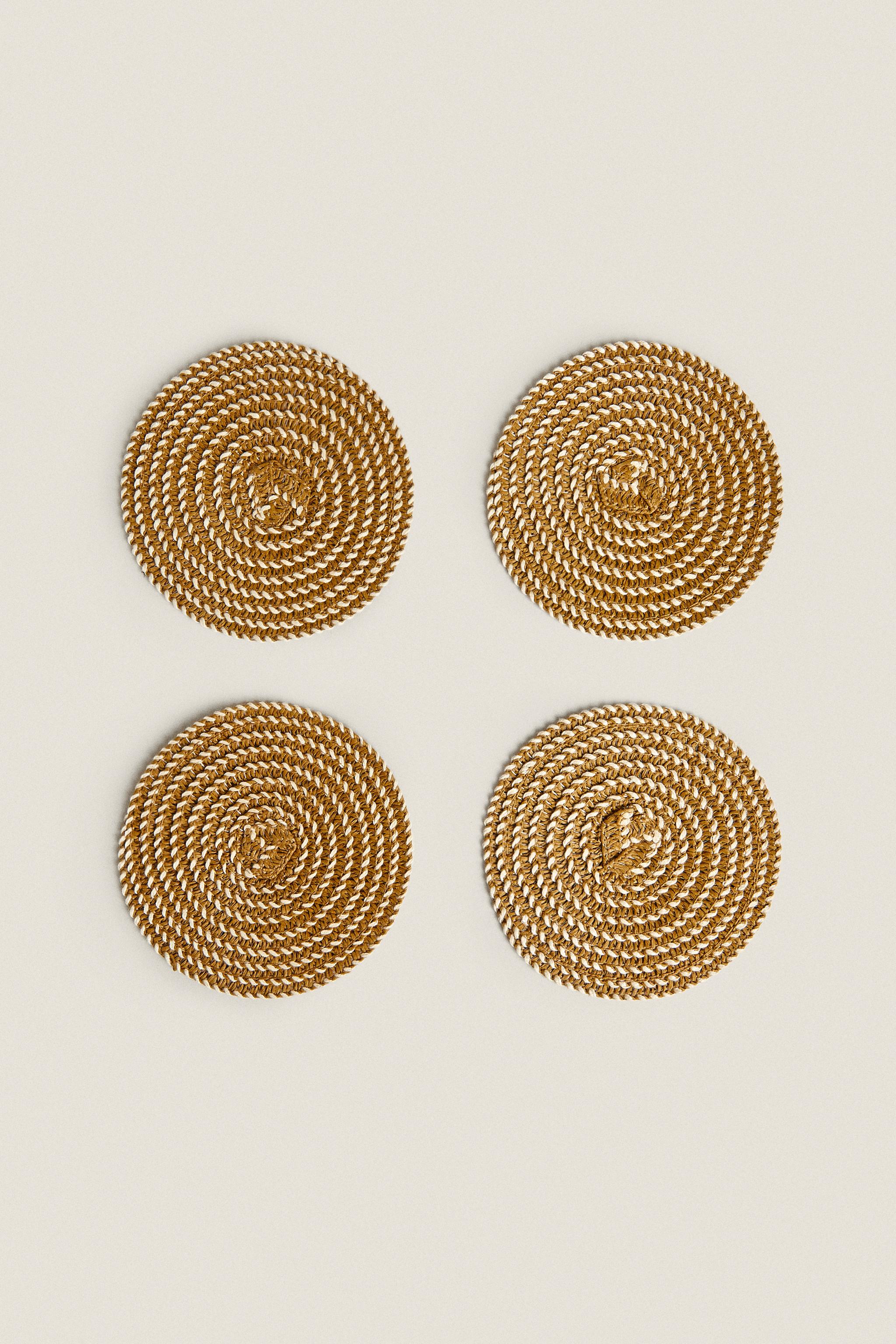 SET OF PAPER COASTERS (SET OF 4)