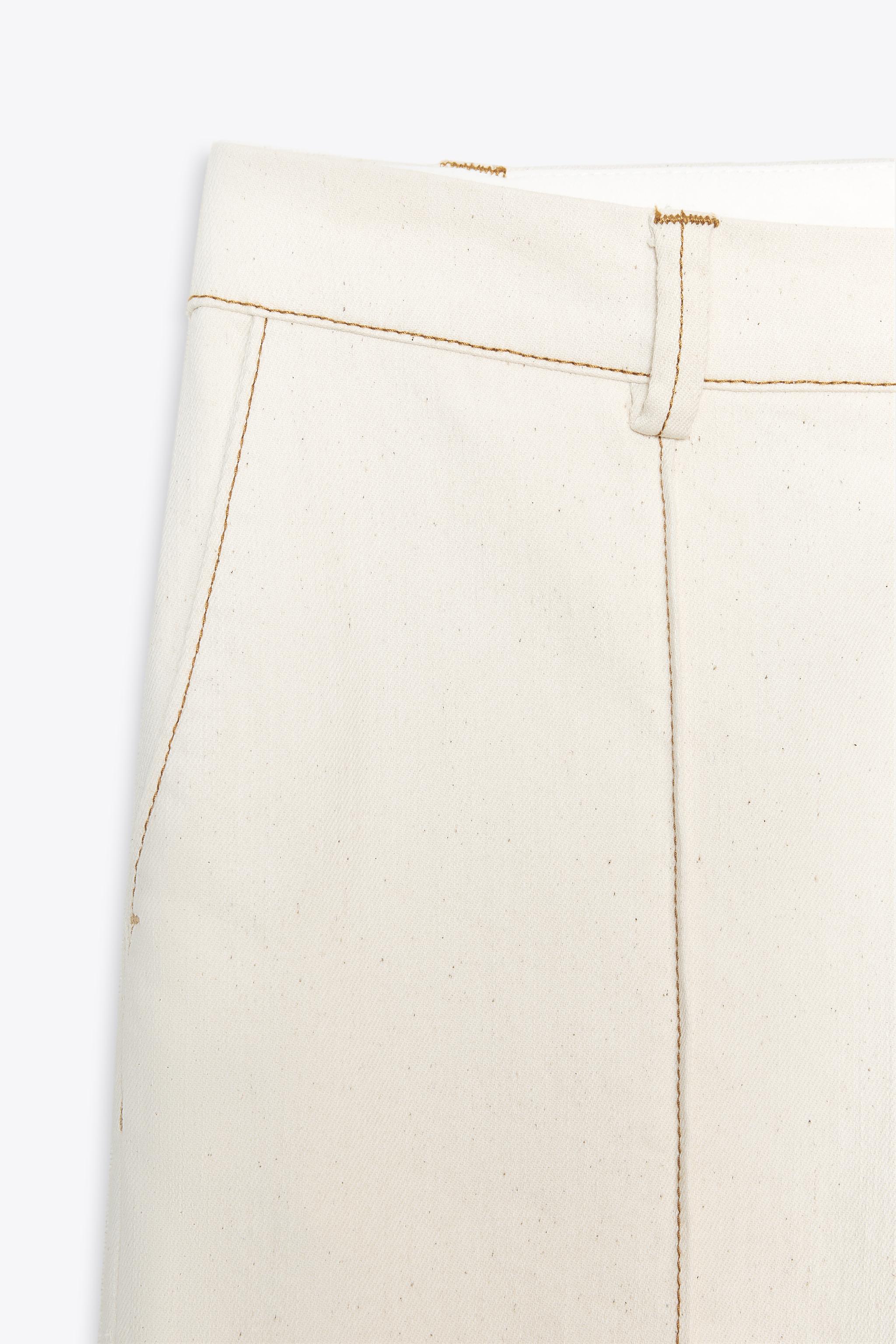 STITCHED BOOTCUT PANTS