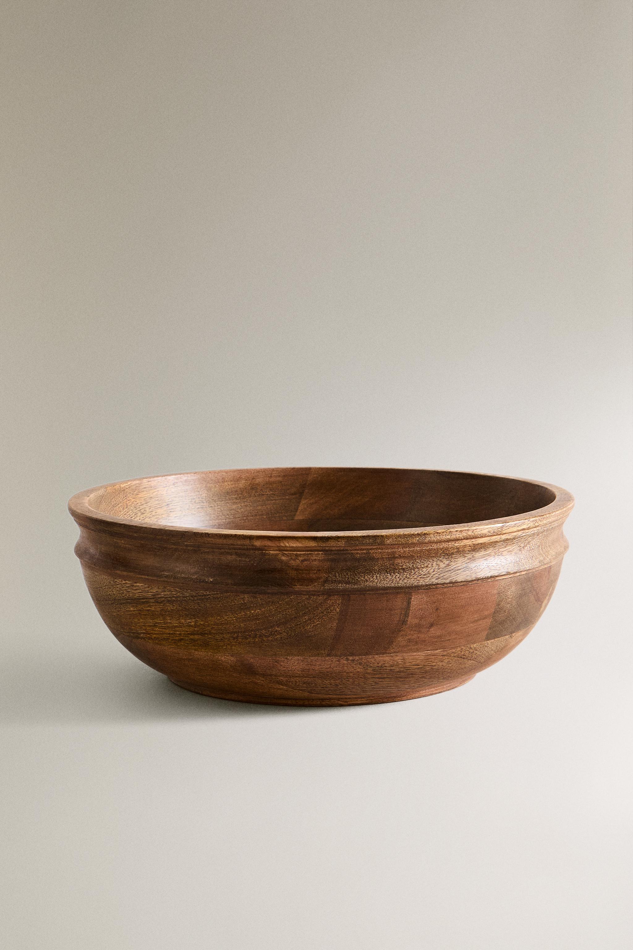 MANGO WOOD SALAD BOWL