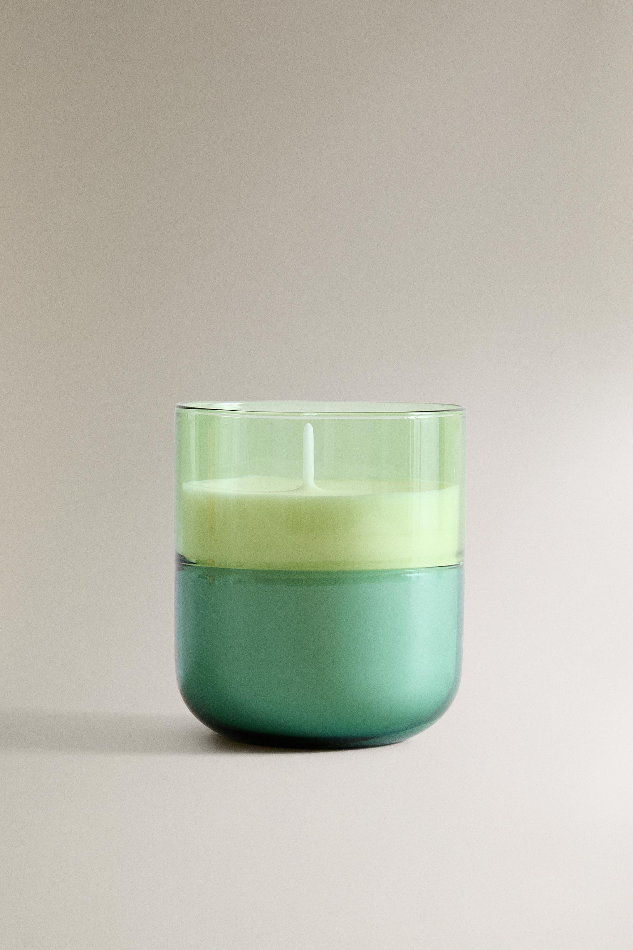 (220 G) LIME & PEPPERMINT SCENTED CANDLE