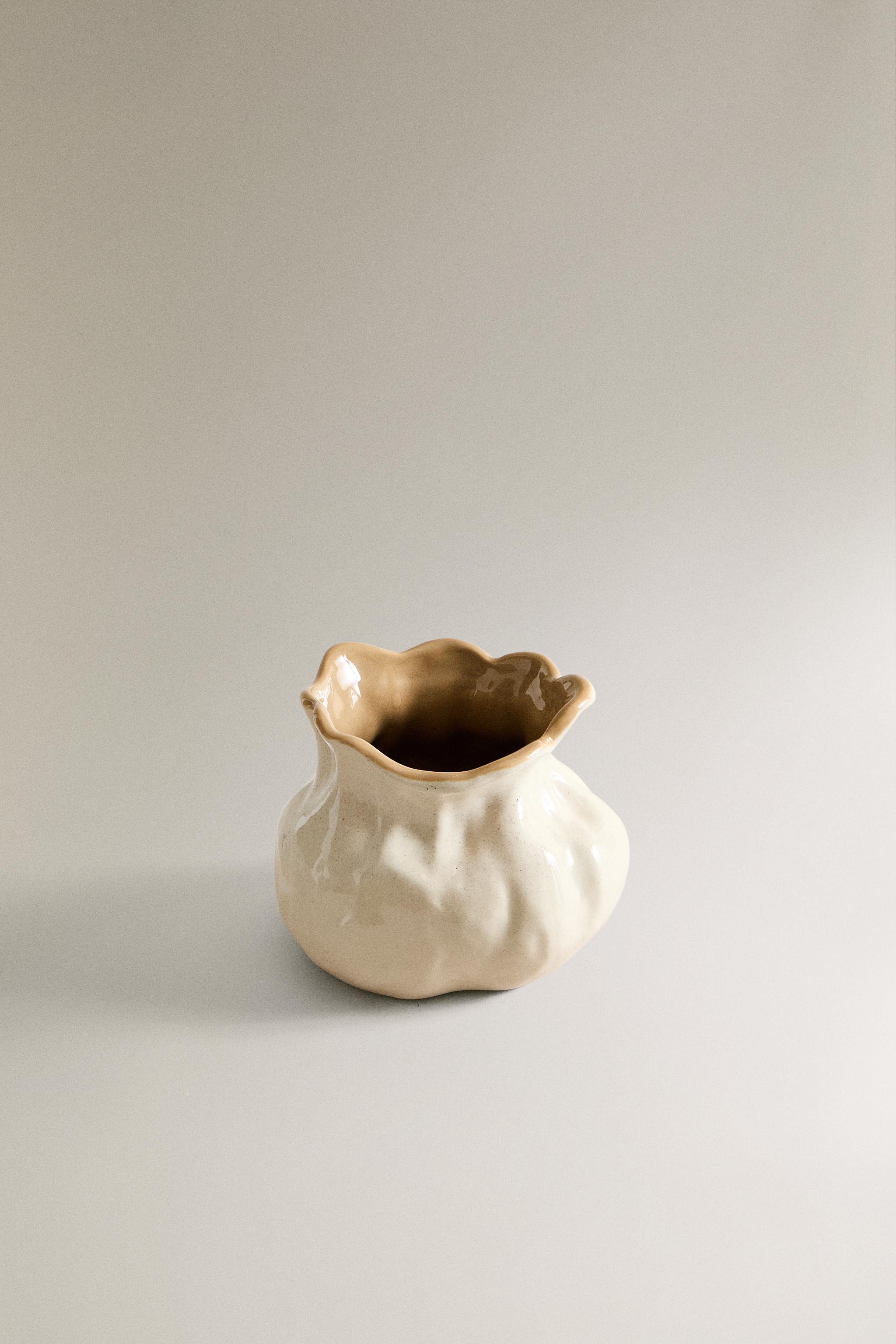 ARTICHOKE CERAMIC VASE
