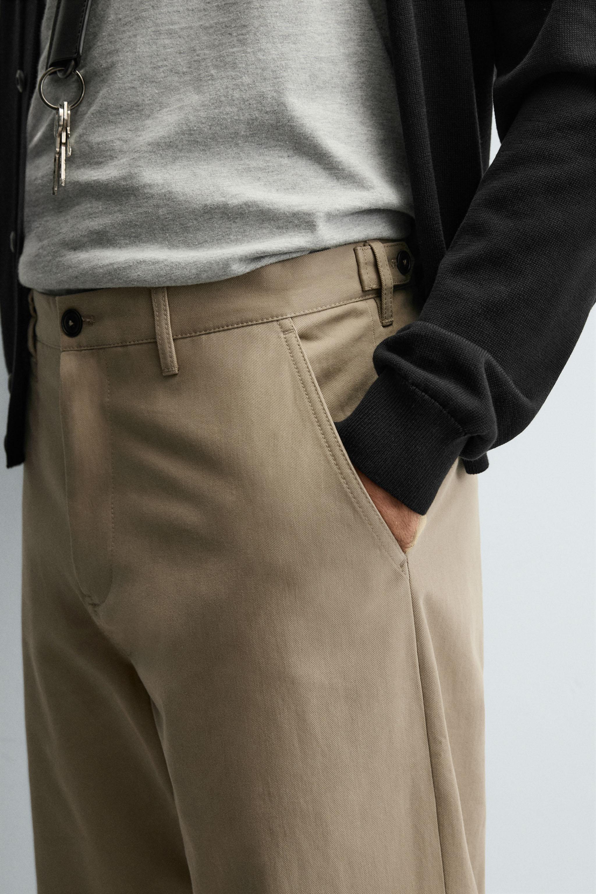 STRAIGHT FIT CHINO PANTS