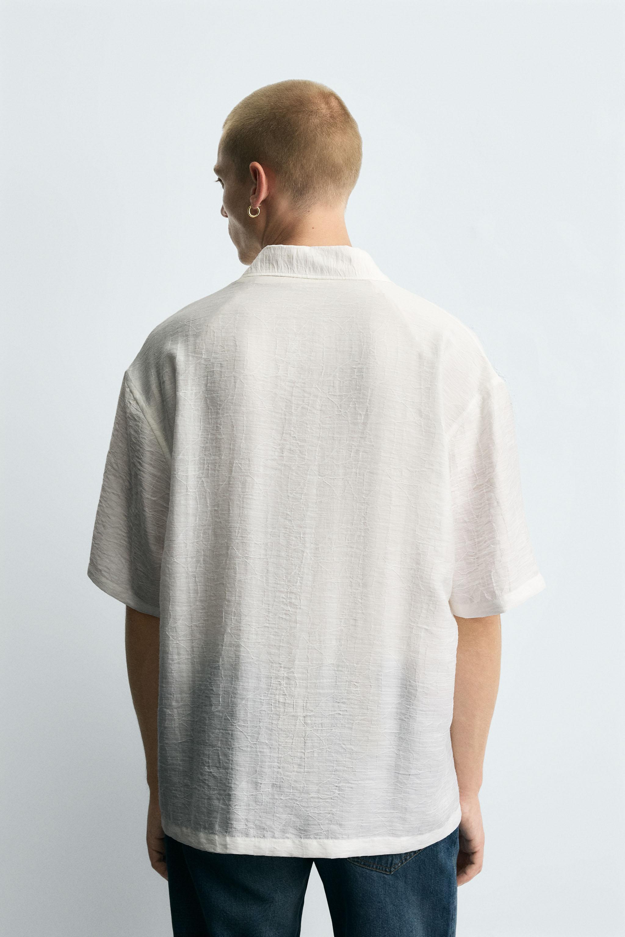 IRREGULAR JACQUARD SHIRT