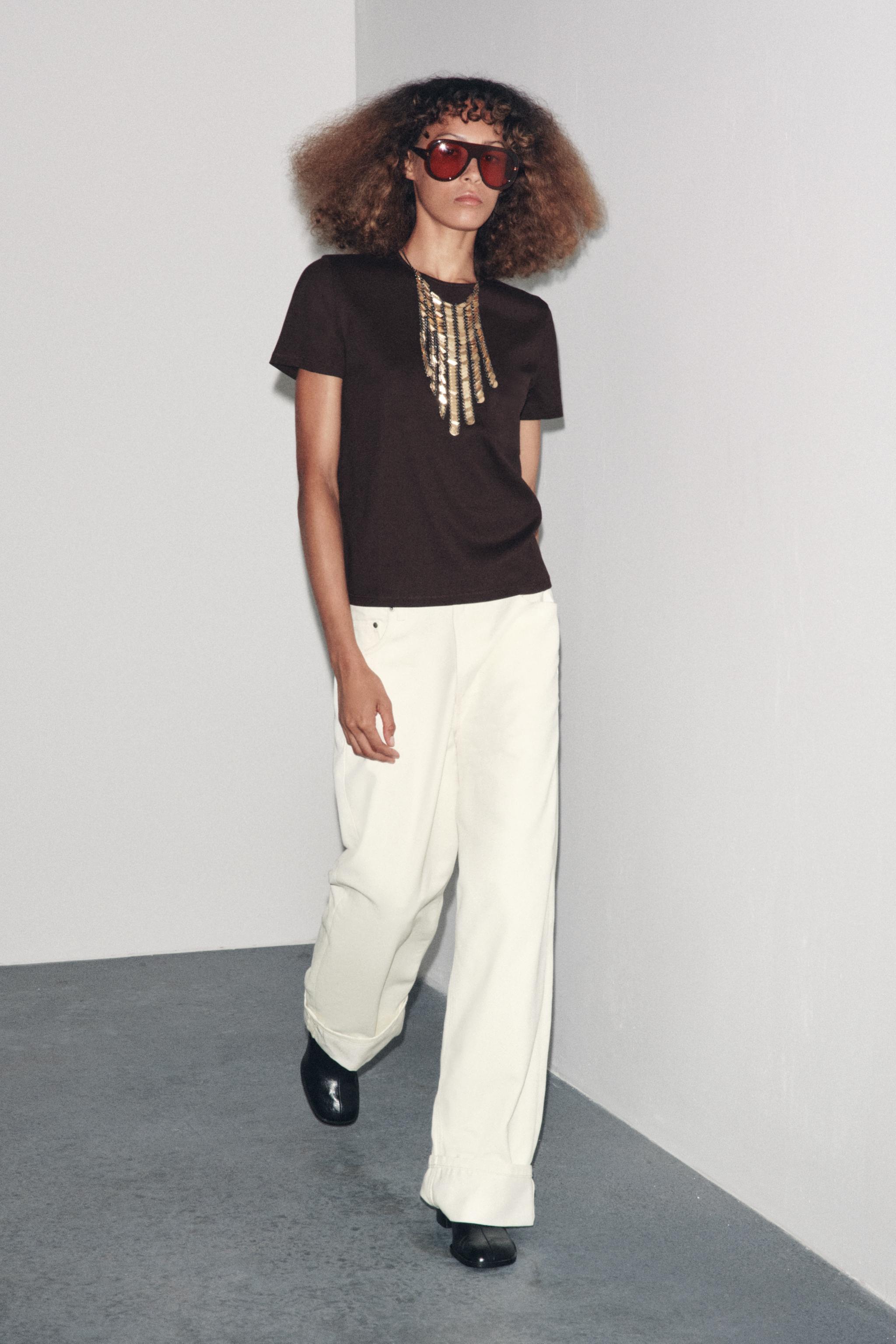 MERCERIZED COTTON T-SHIRT