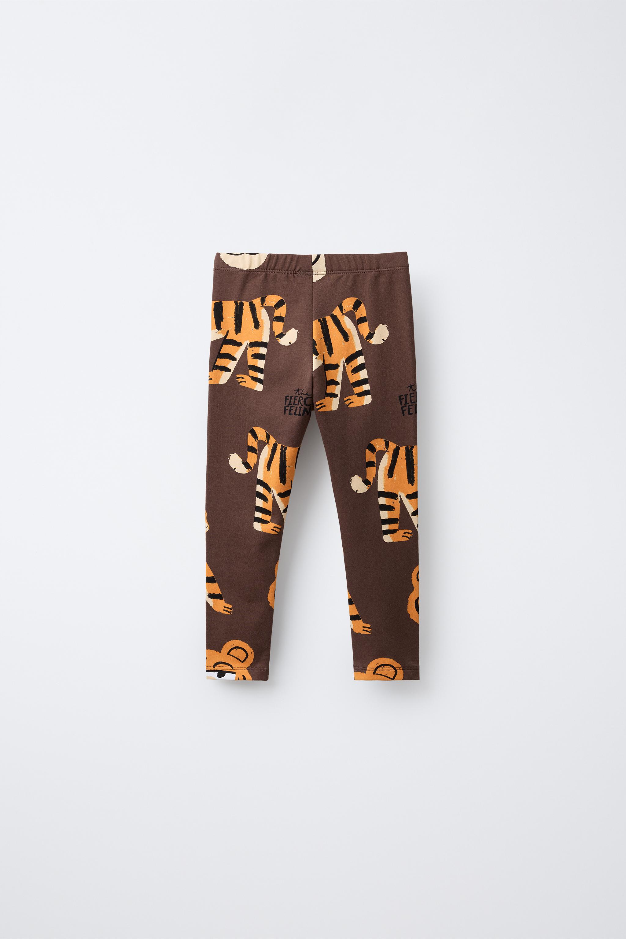 TIGER PRINT LEGGINGS