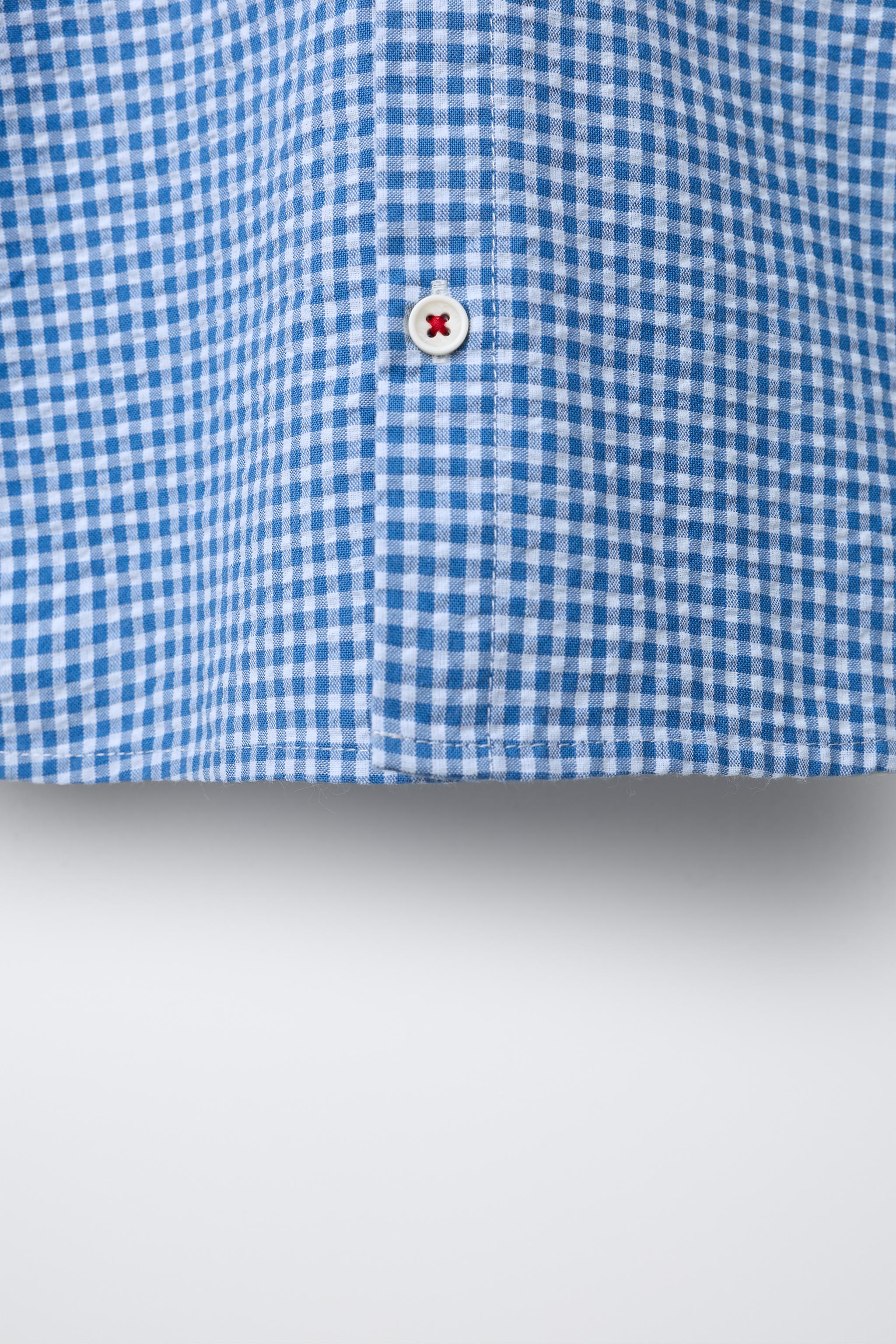 POCKET GINGHAM SHIRT