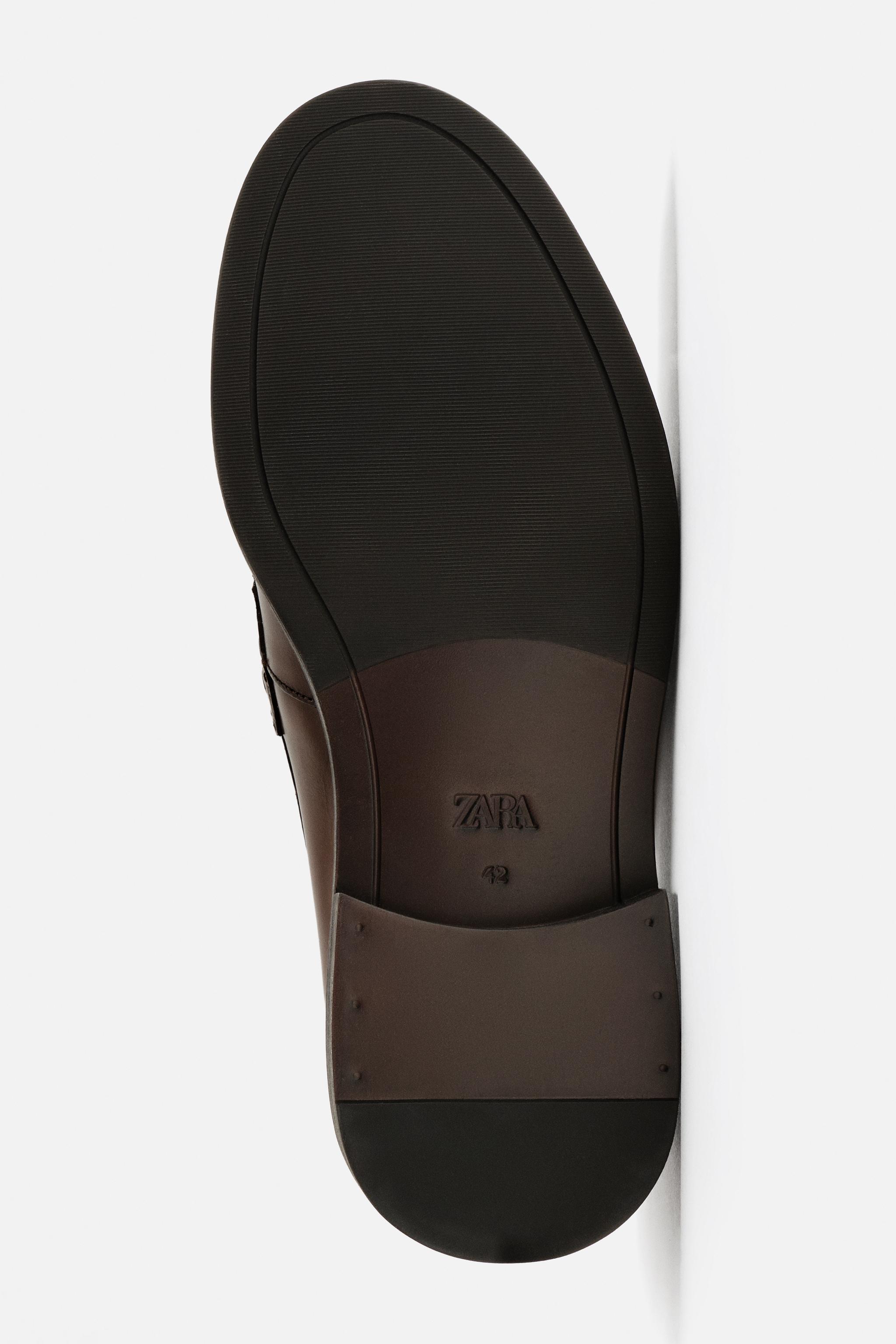 LEATHER PENNY LOAFERS