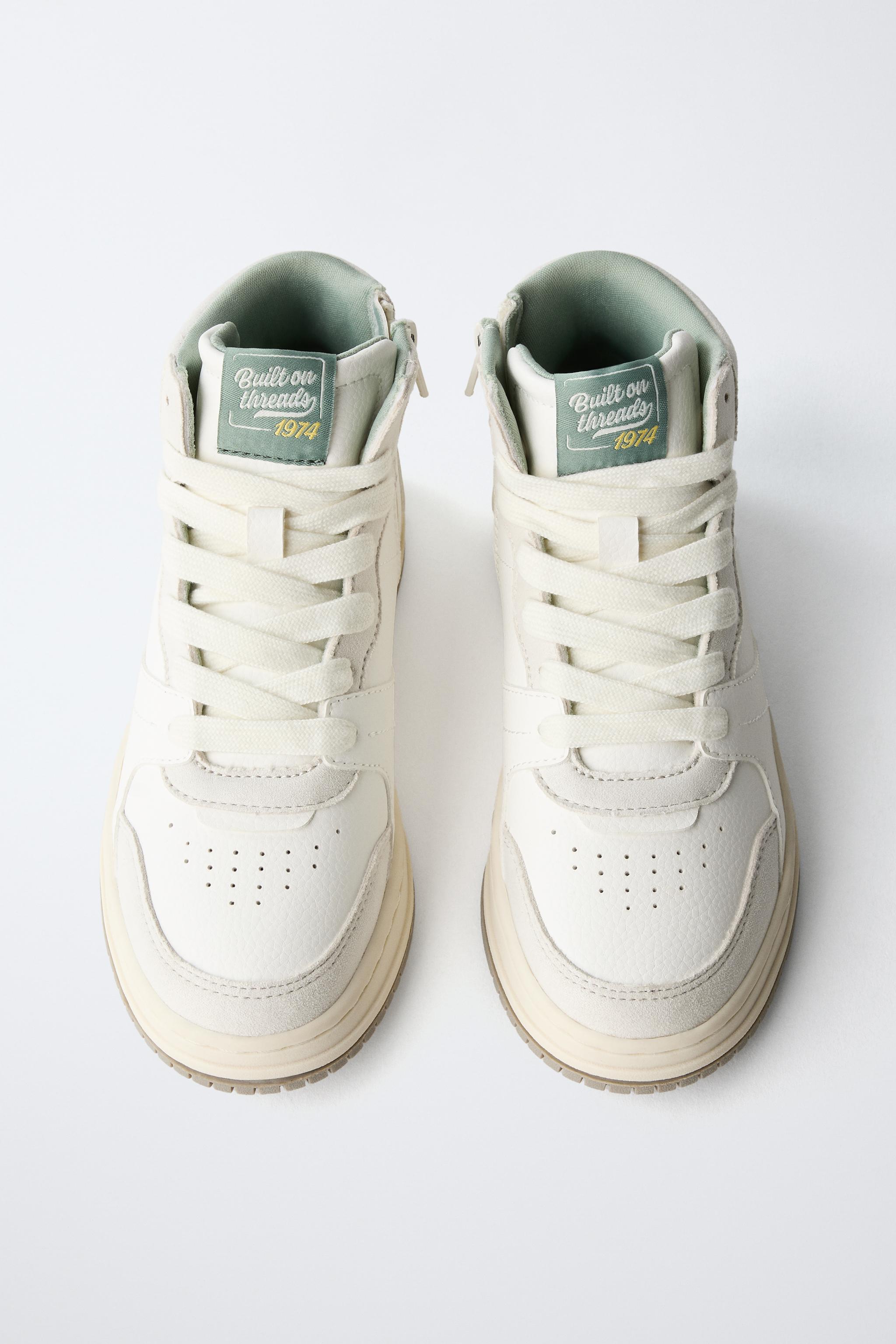 BASIC HIGH TOP SNEAKERS