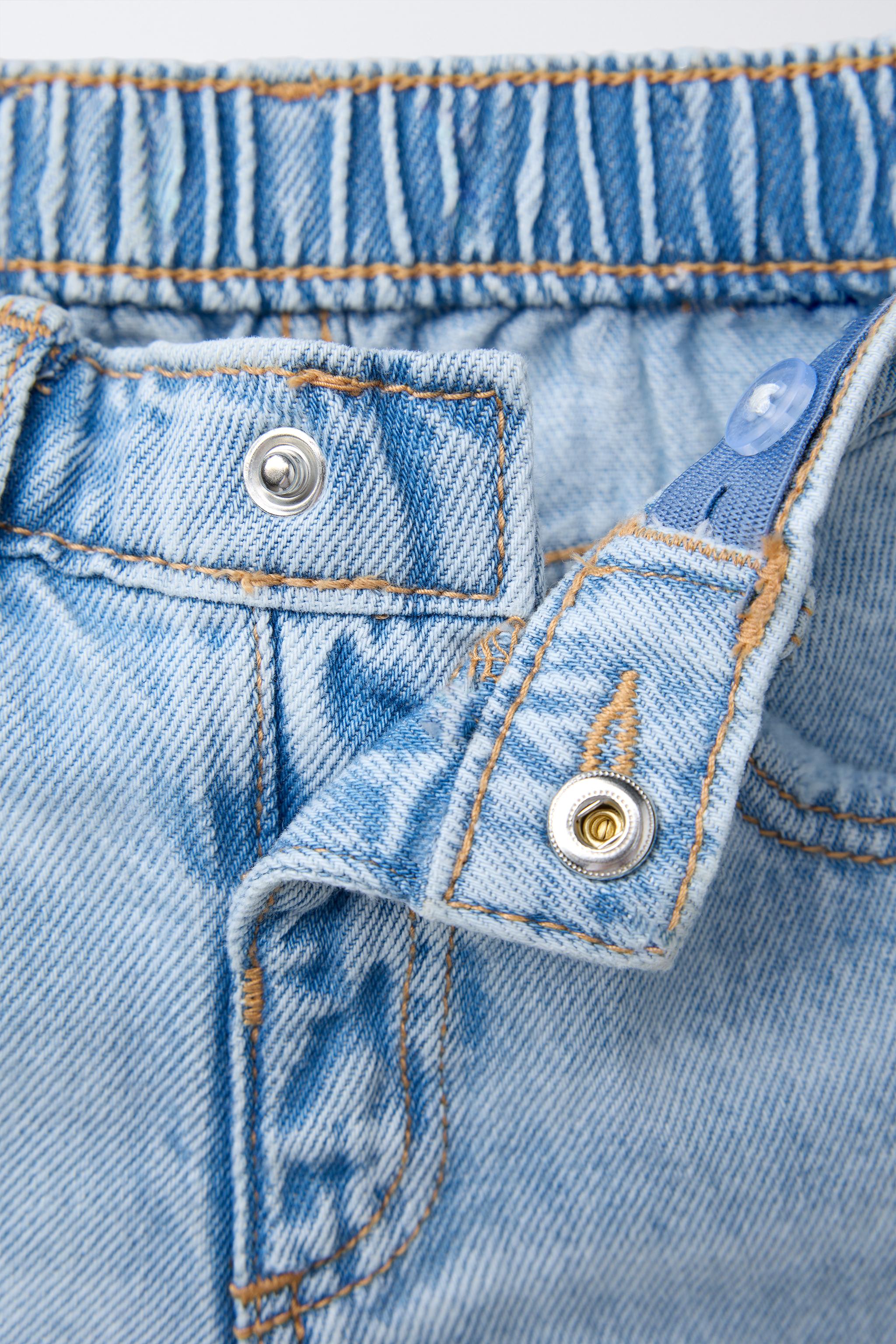 MOM FIT DENIM SHORTS