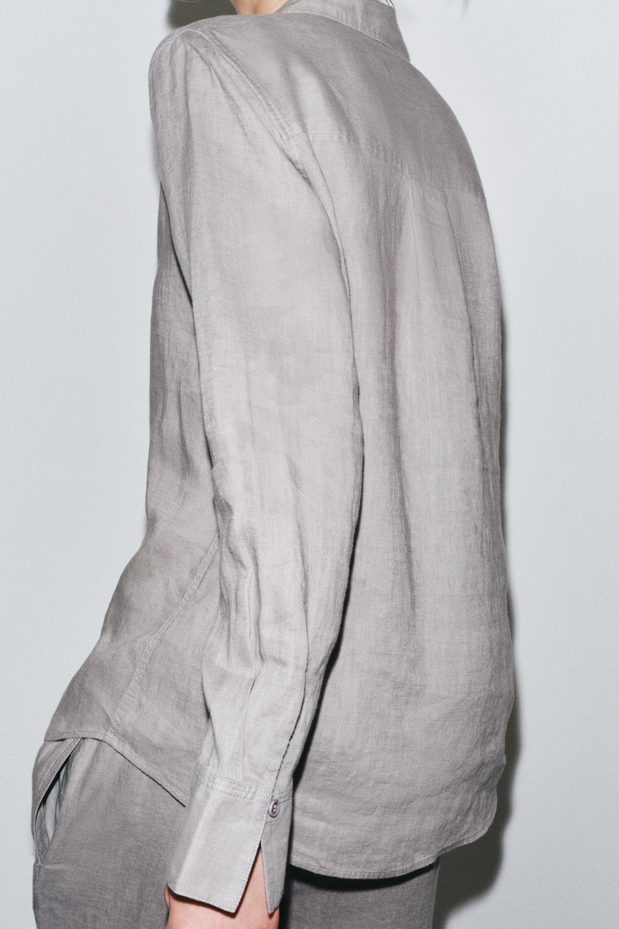 100% LINEN SHIRT ZW COLLECTION