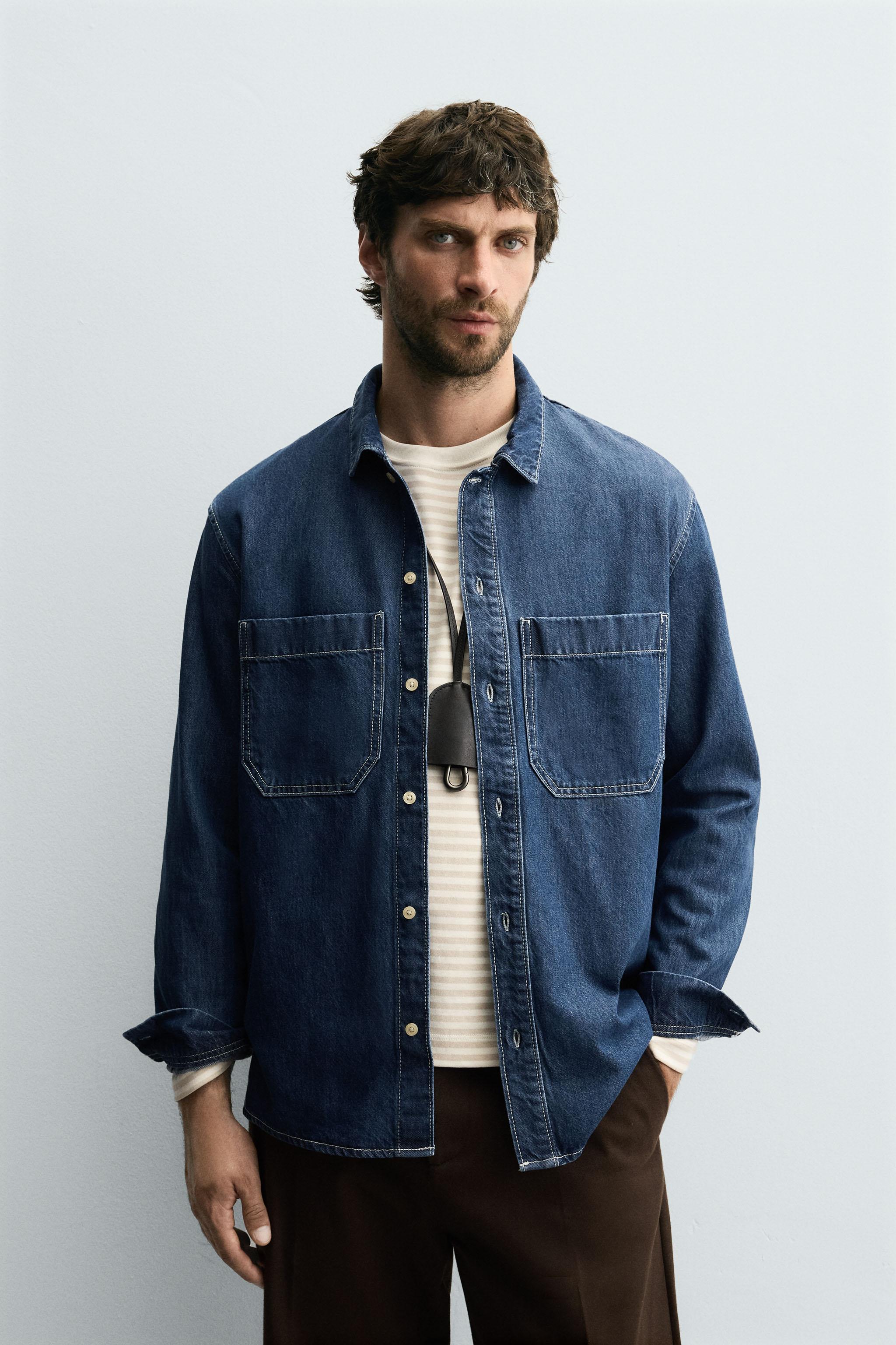 REGULAR FIT DENIM SHIRT