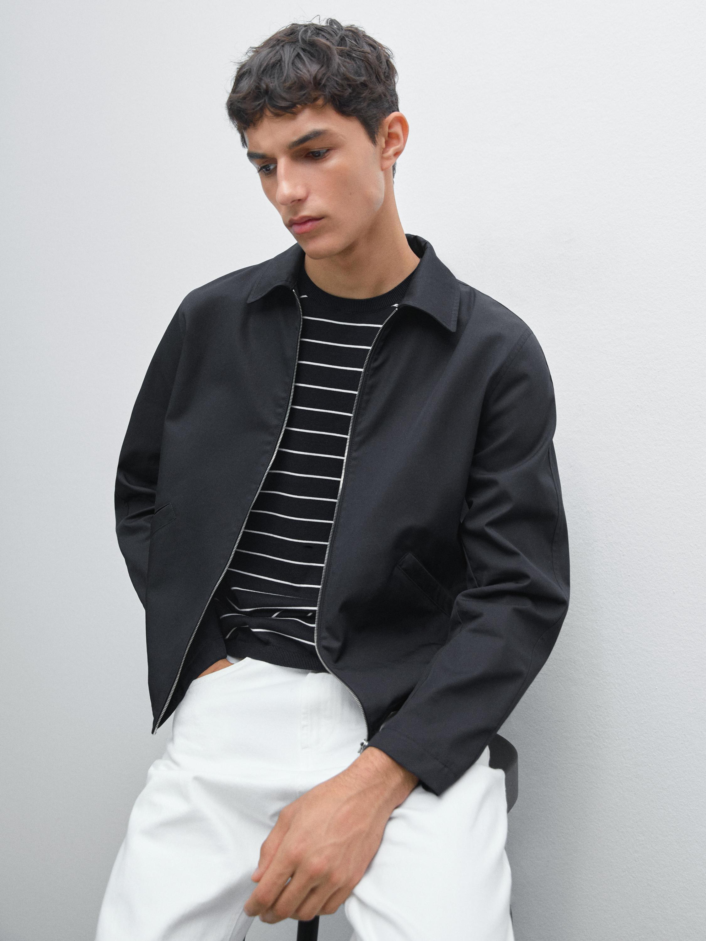 Water-repellent 100% cotton jacket