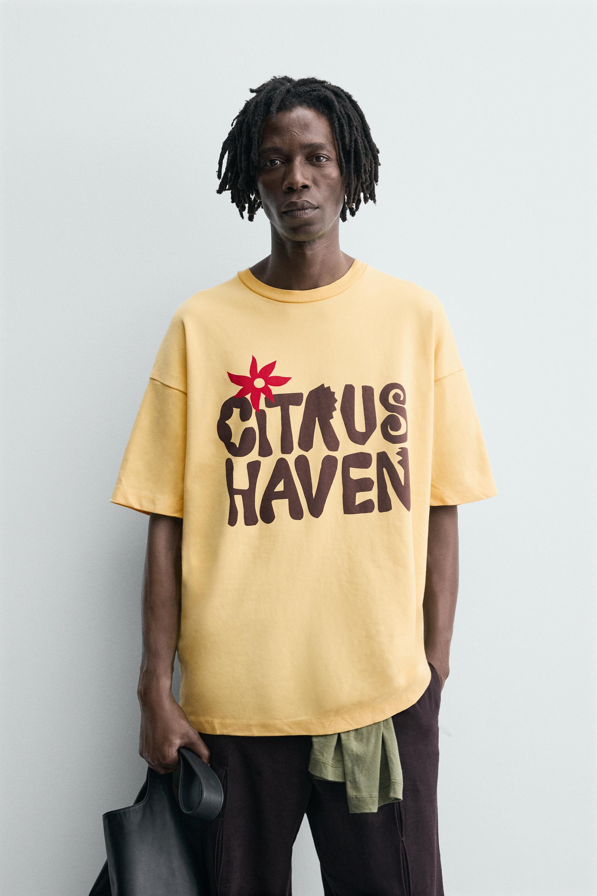 TEXT PRINT SWEATSHIRT