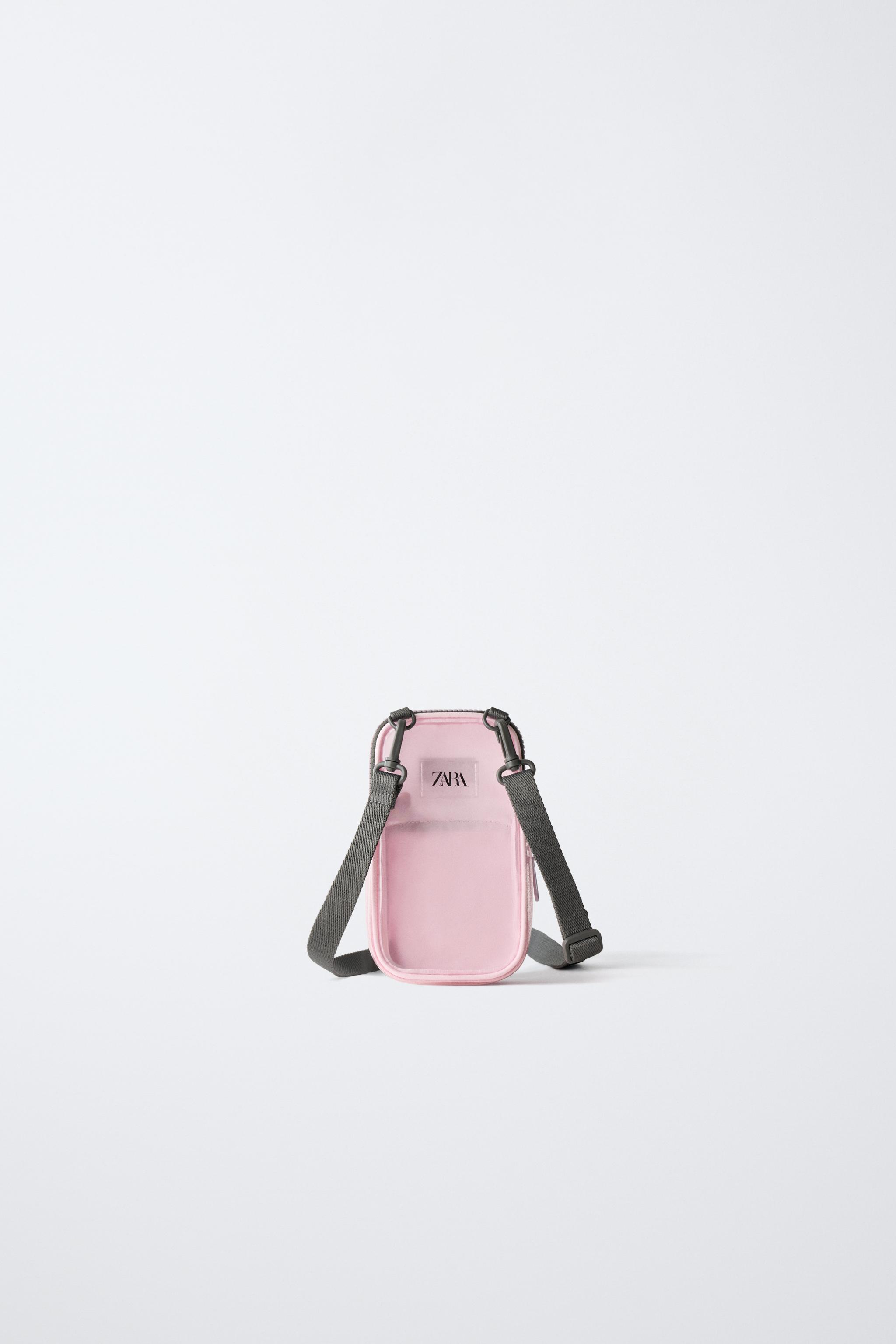 VINYL CROSSBODY PHONE CASE