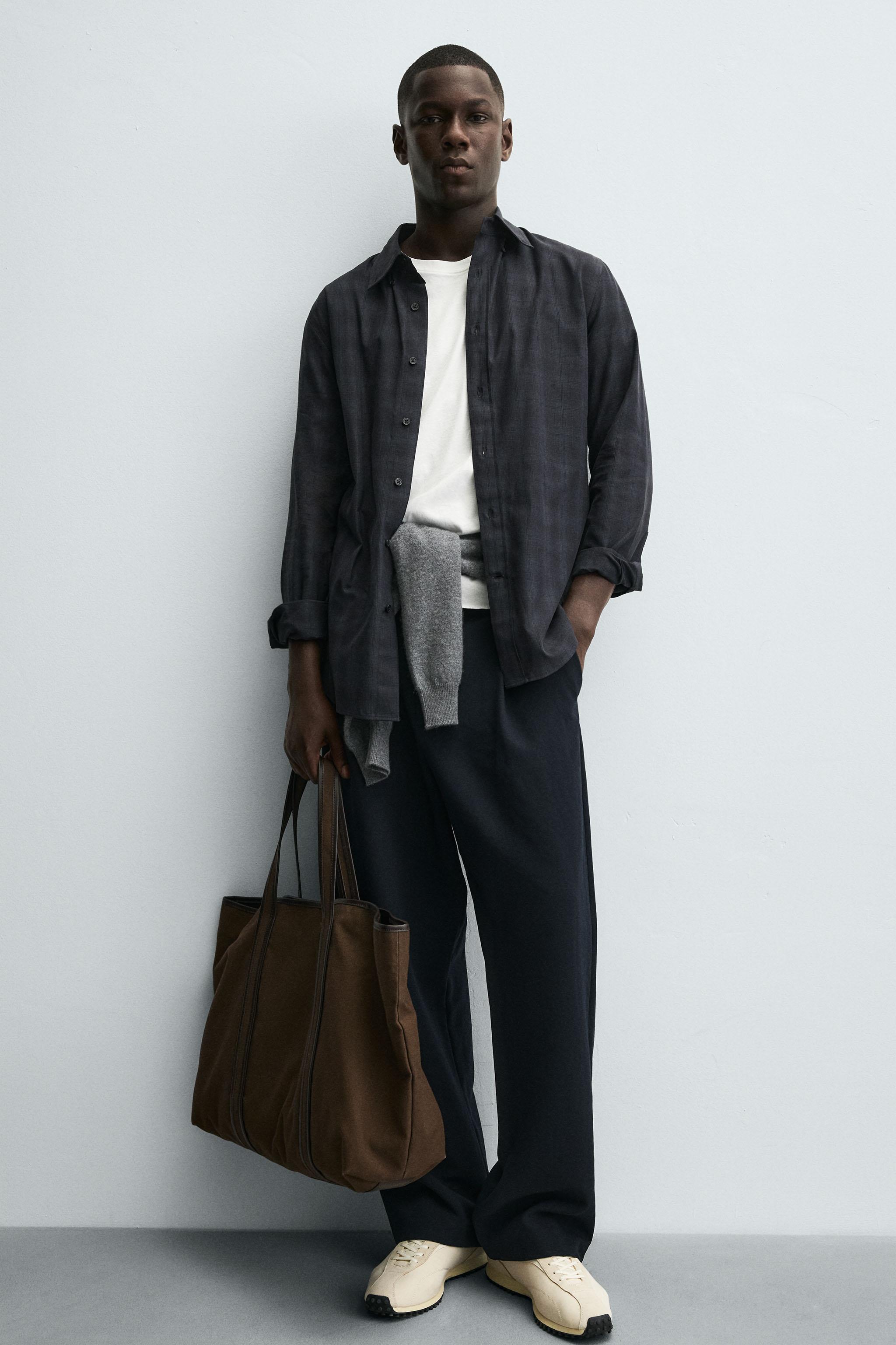 REGULAR FIT PLAID SHIRT