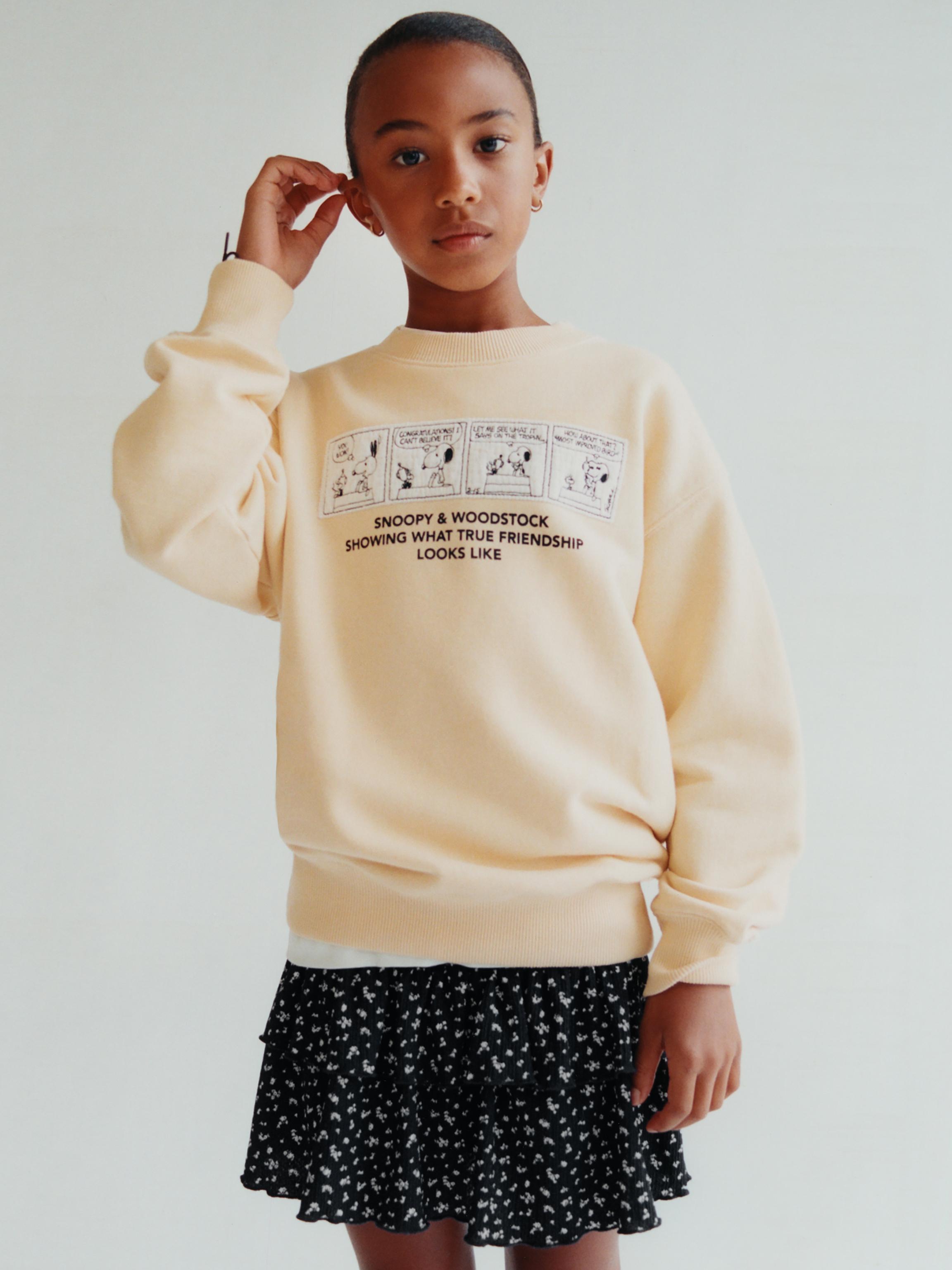 SNOOPY PEANUTS™ PATCH SWEATSHIRT