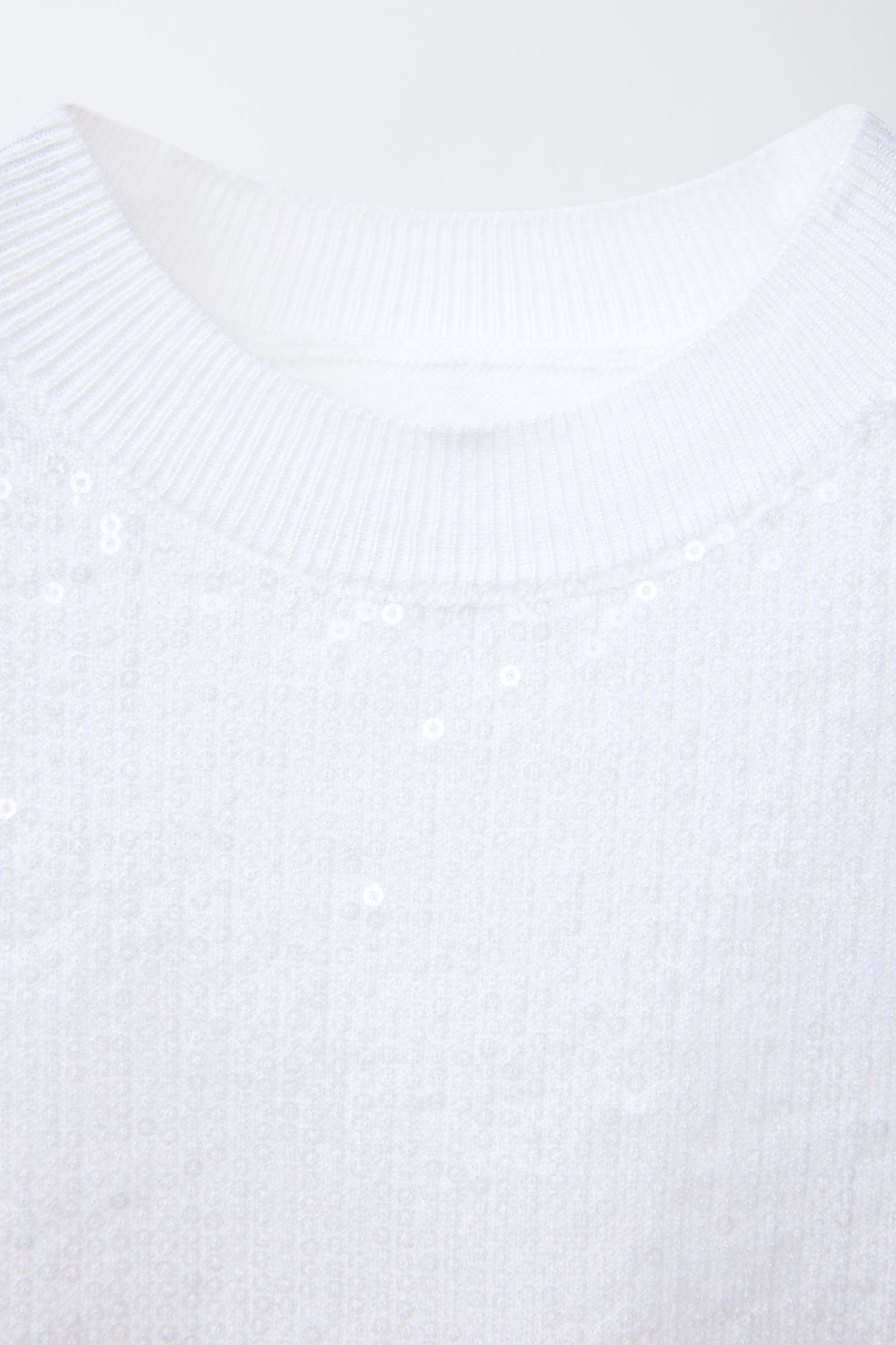 SEQUIN KNIT TOP