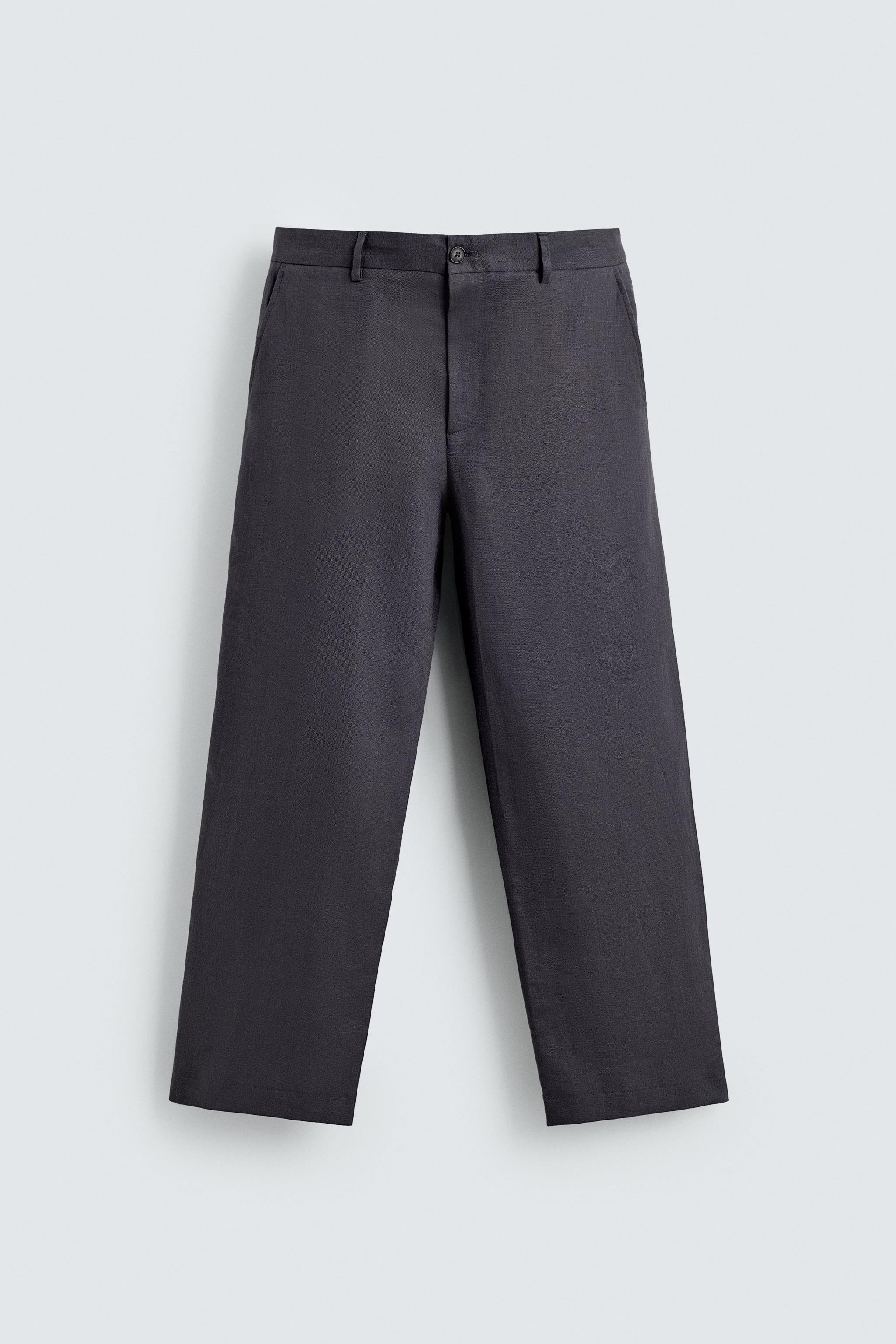 100% LINEN SUIT PANTS
