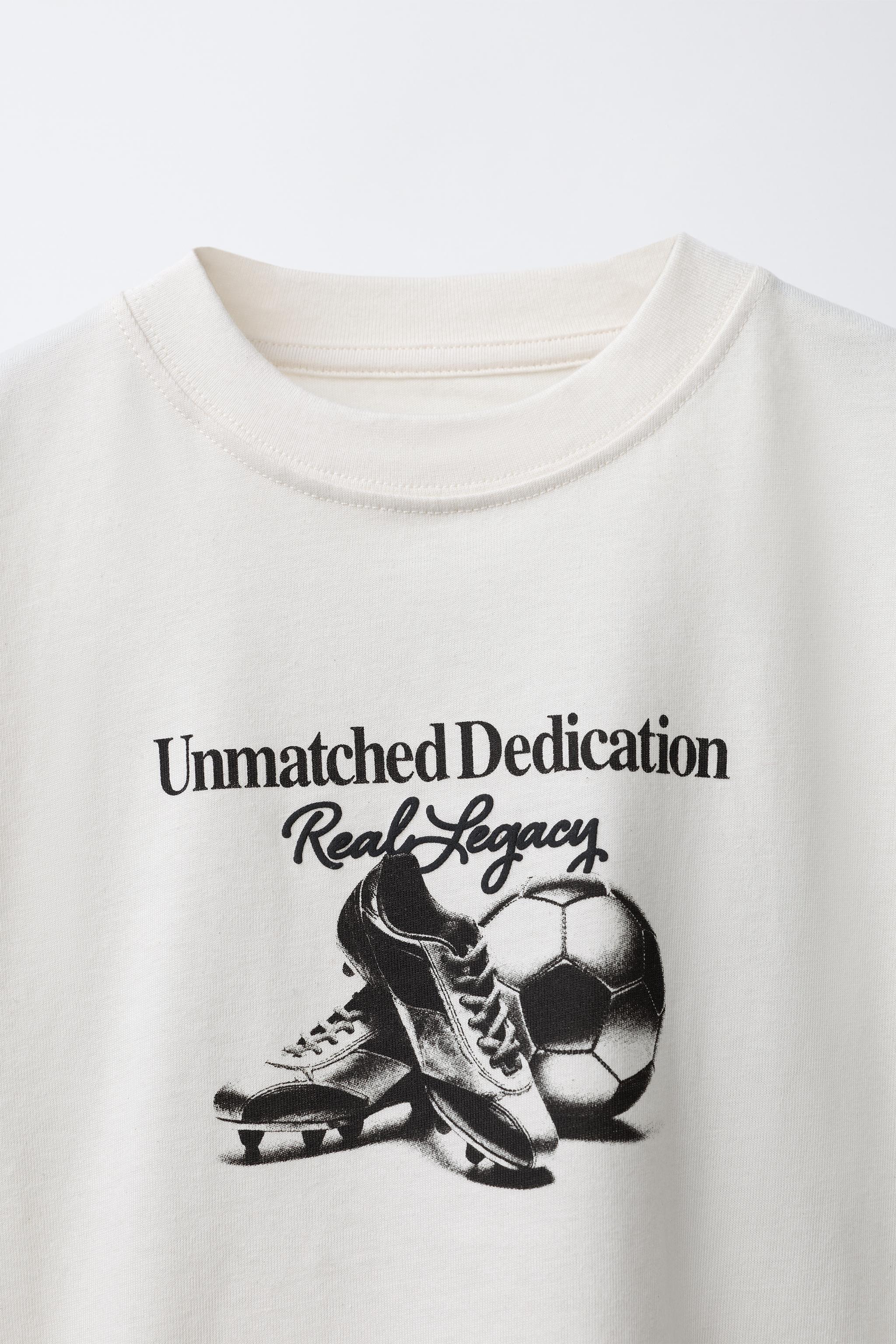FOOTBALL PRINT T-SHIRT