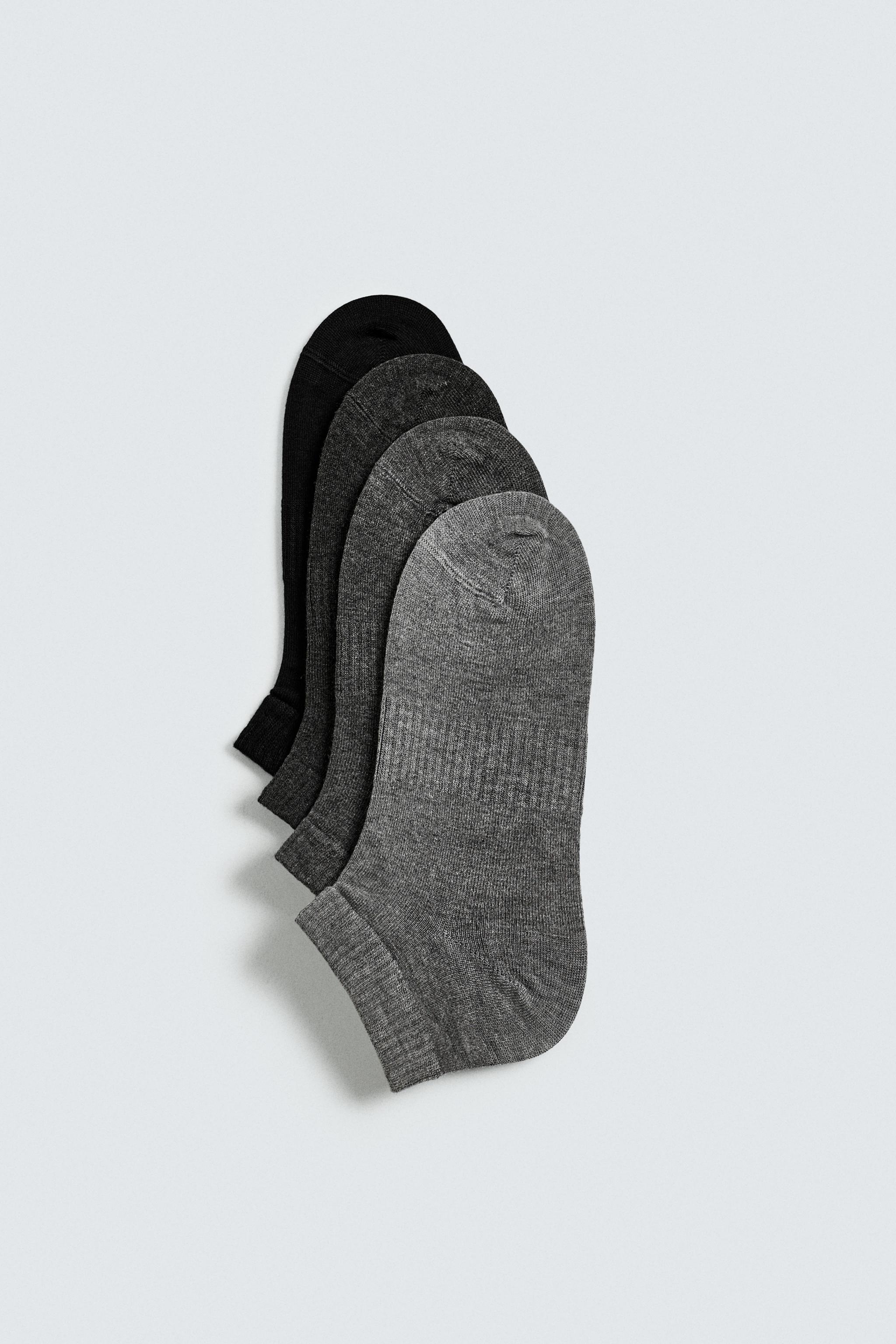4-PACK BASIC ANKLE SOCKS