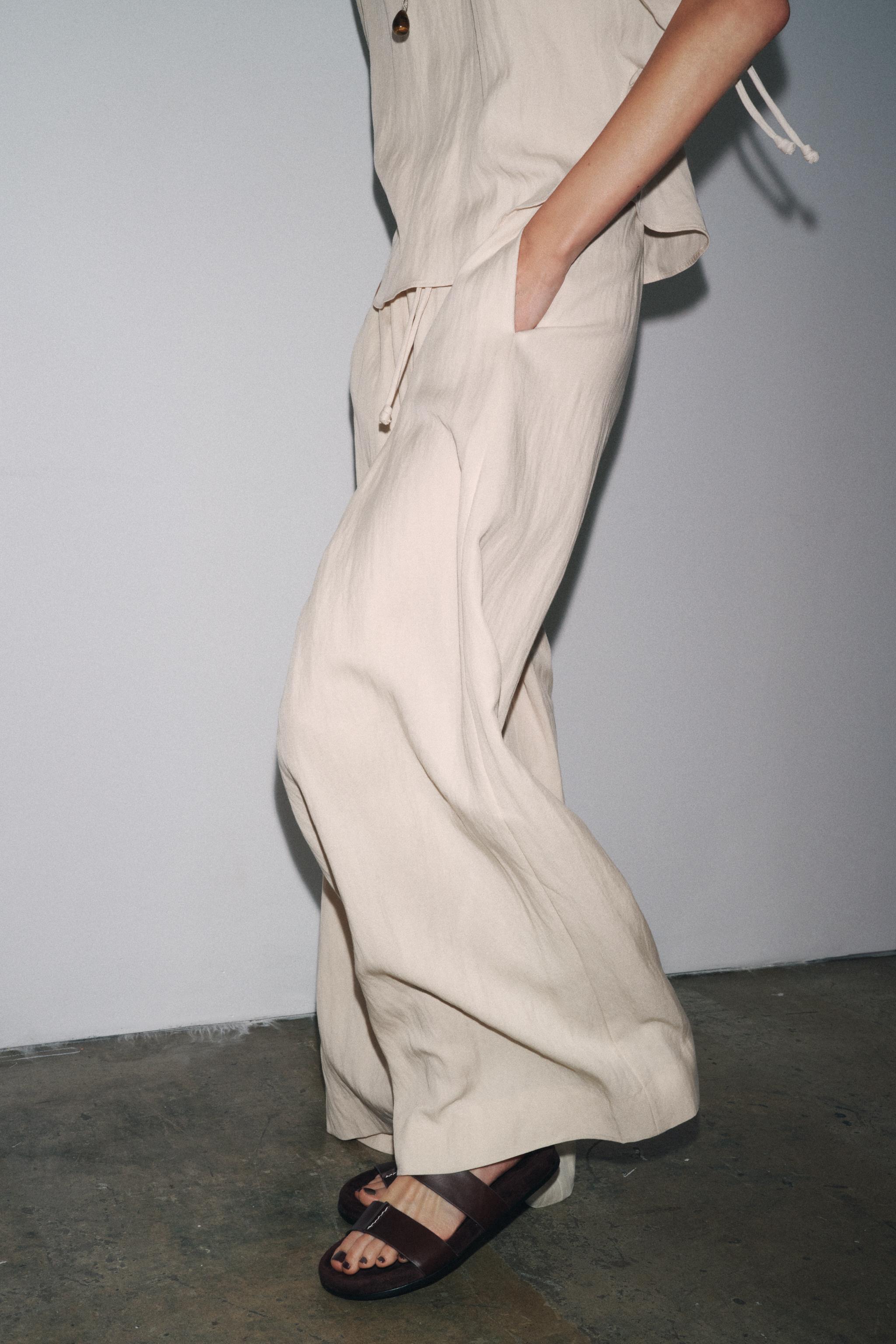 ZW COLLECTION FLOWY PAJAMA PANTS