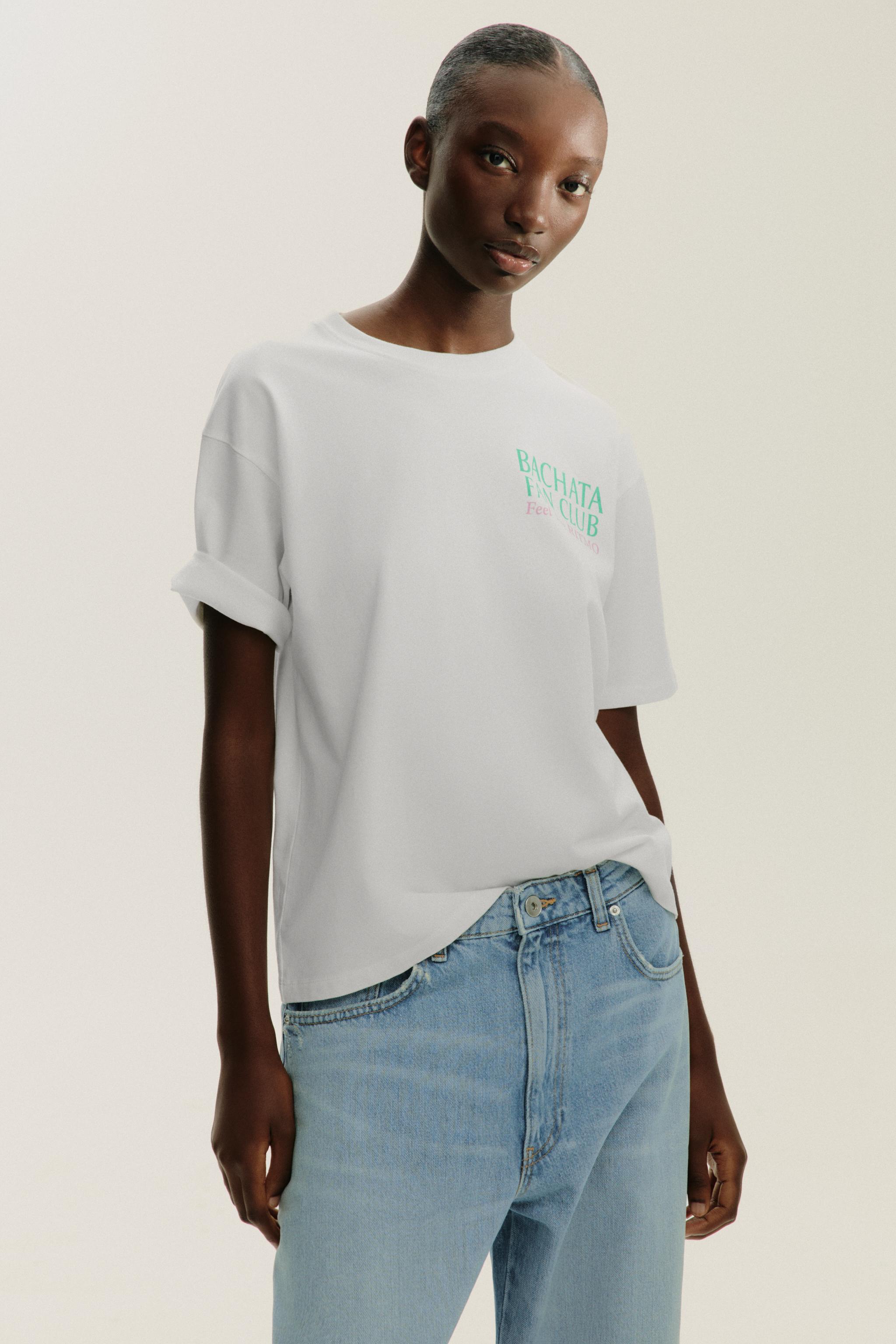 TEXT PRINTED T-SHIRT