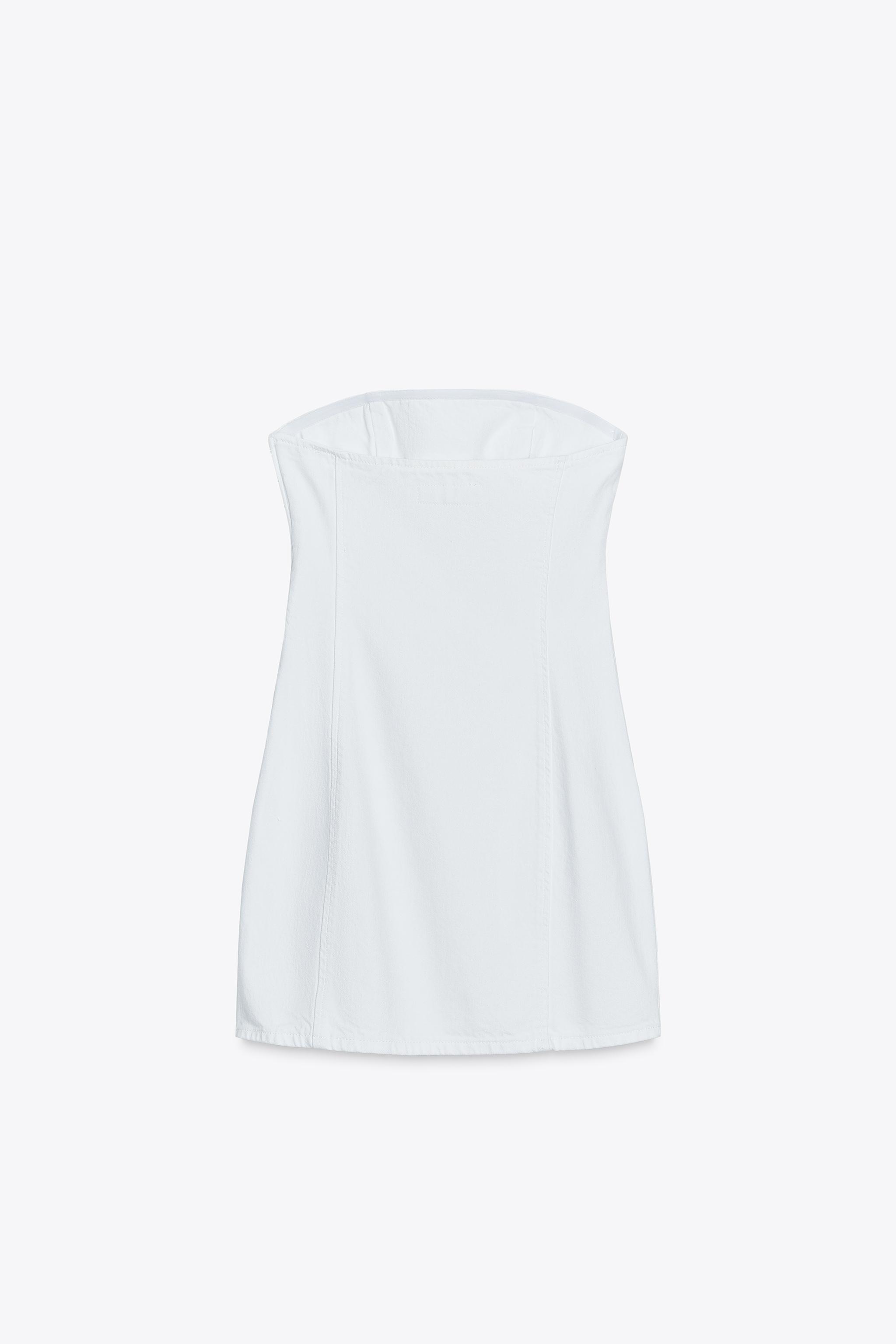 Z1975 GLITTER DENIM MINI DRESS