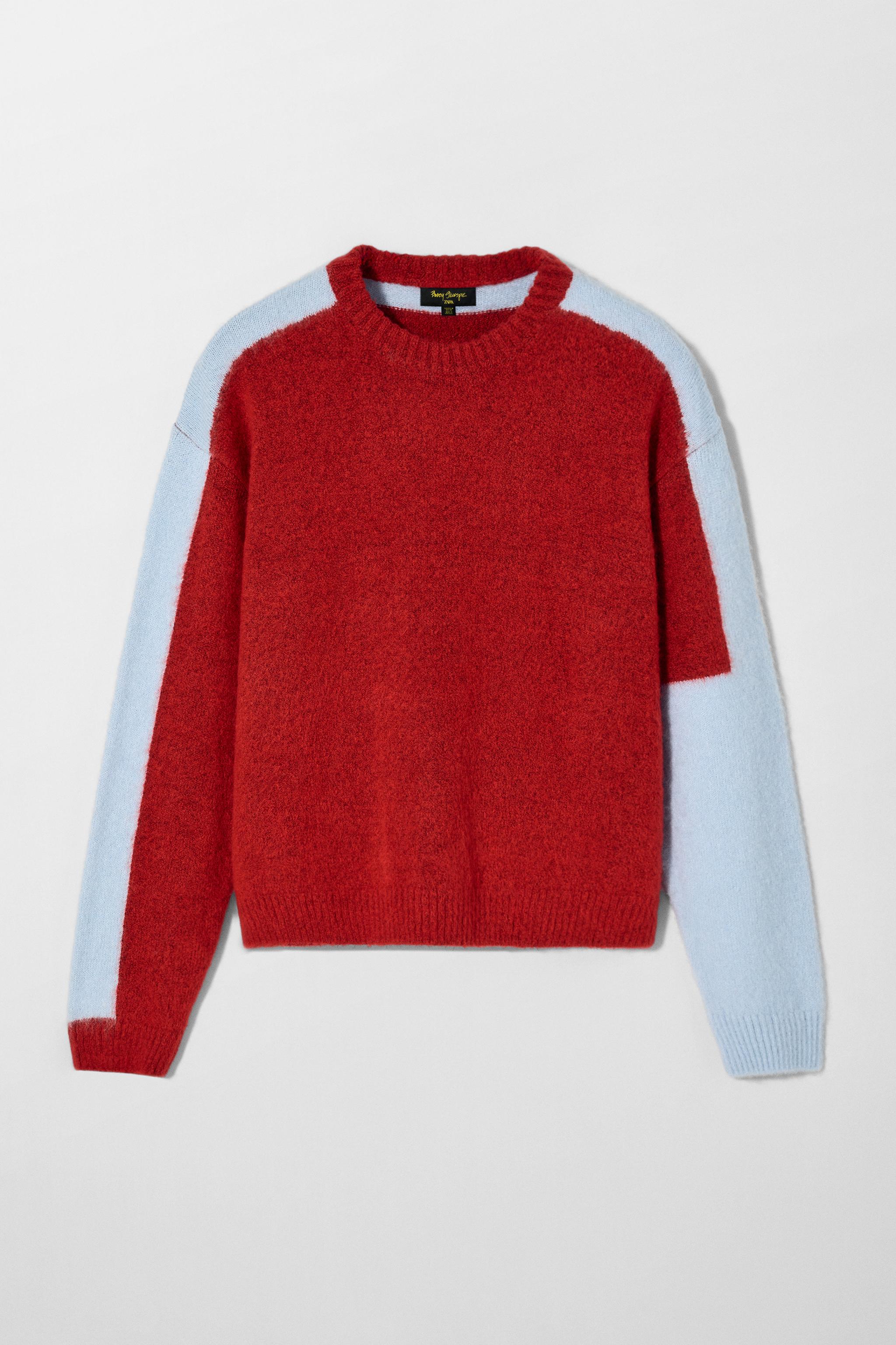 COLORBLOCK SWEATER BOBBY GILLESPIE X ZARA