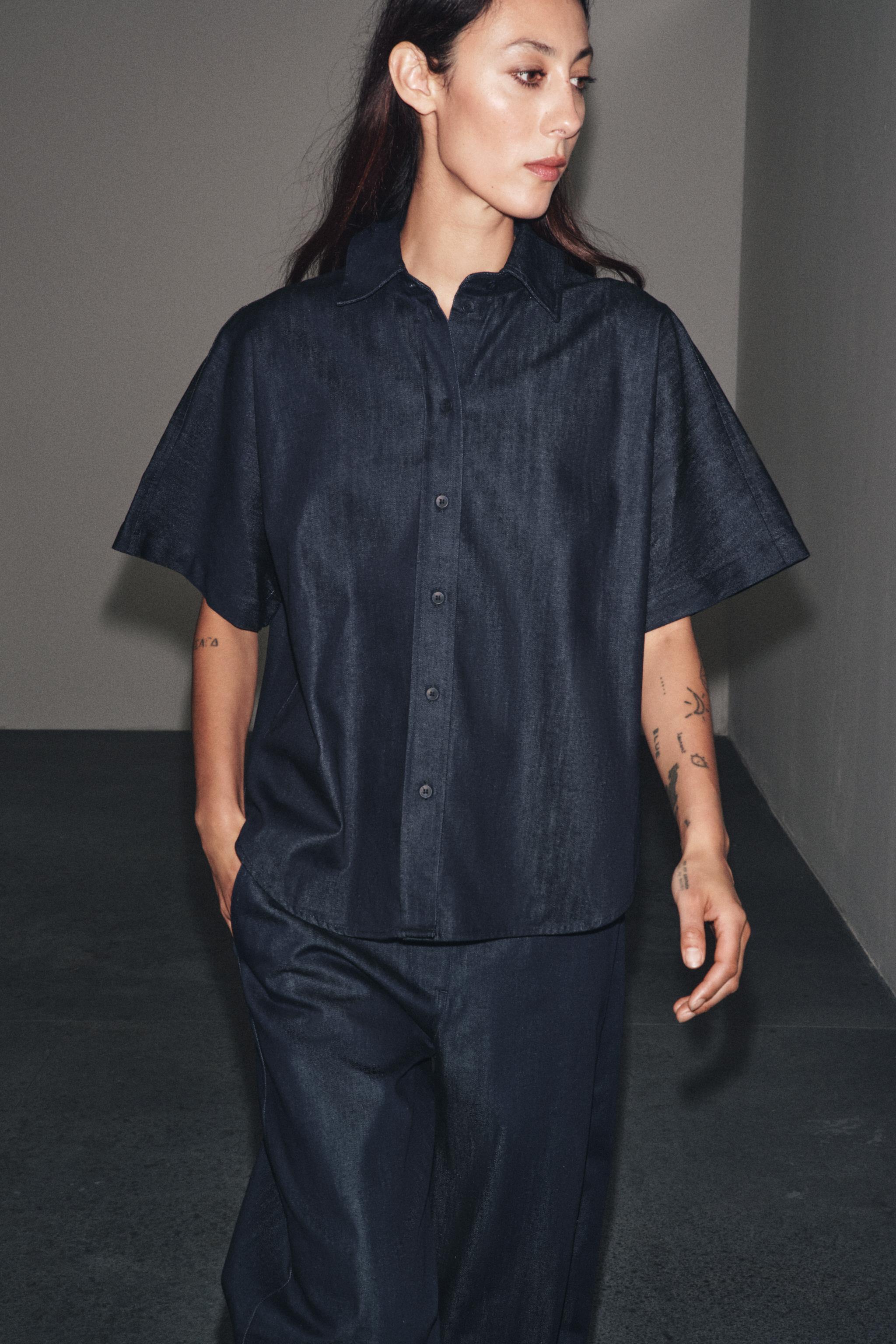 ZW COLLECTION DENIM SHIRT