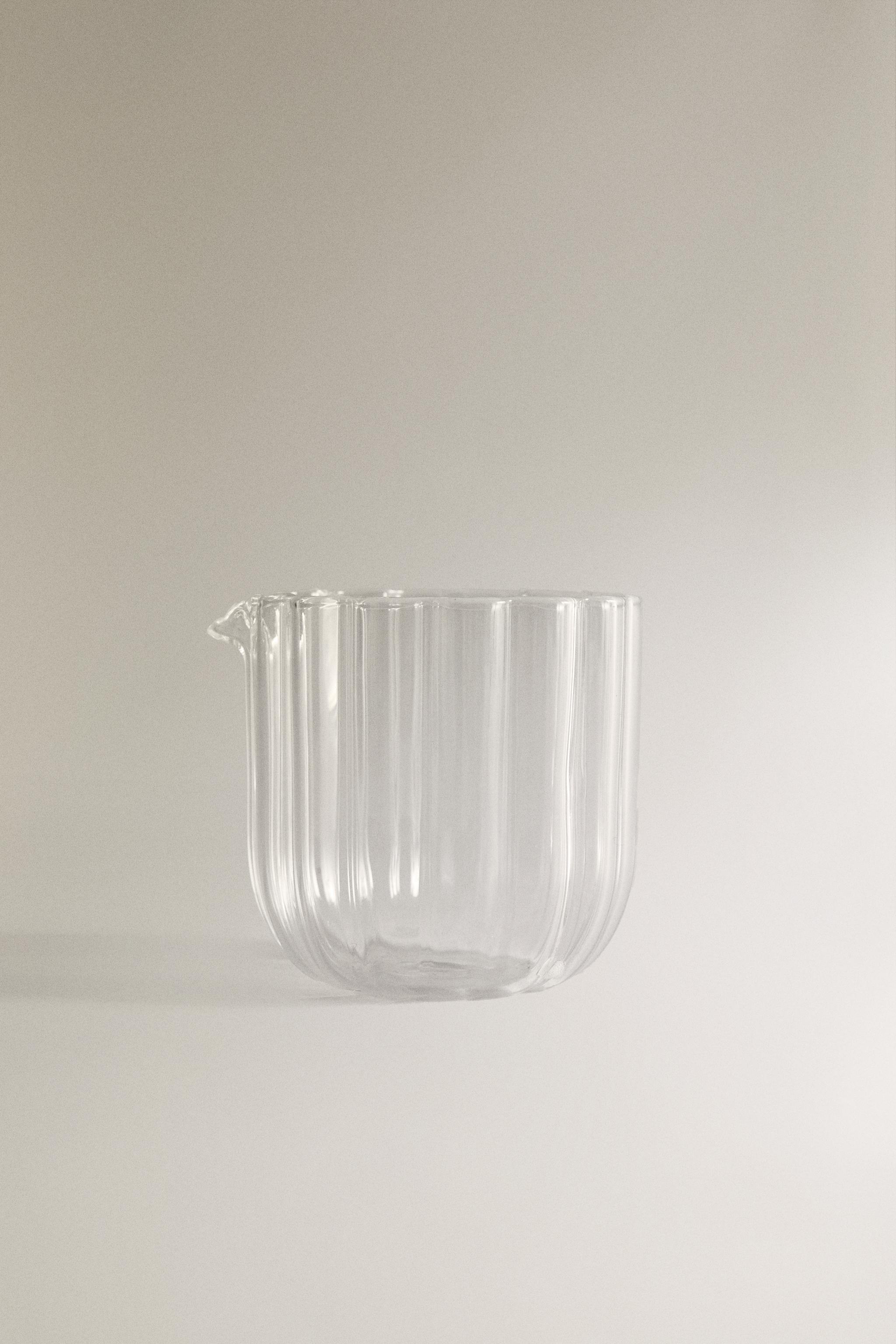 BOROSILICATE GLASS CREAM PITCHER