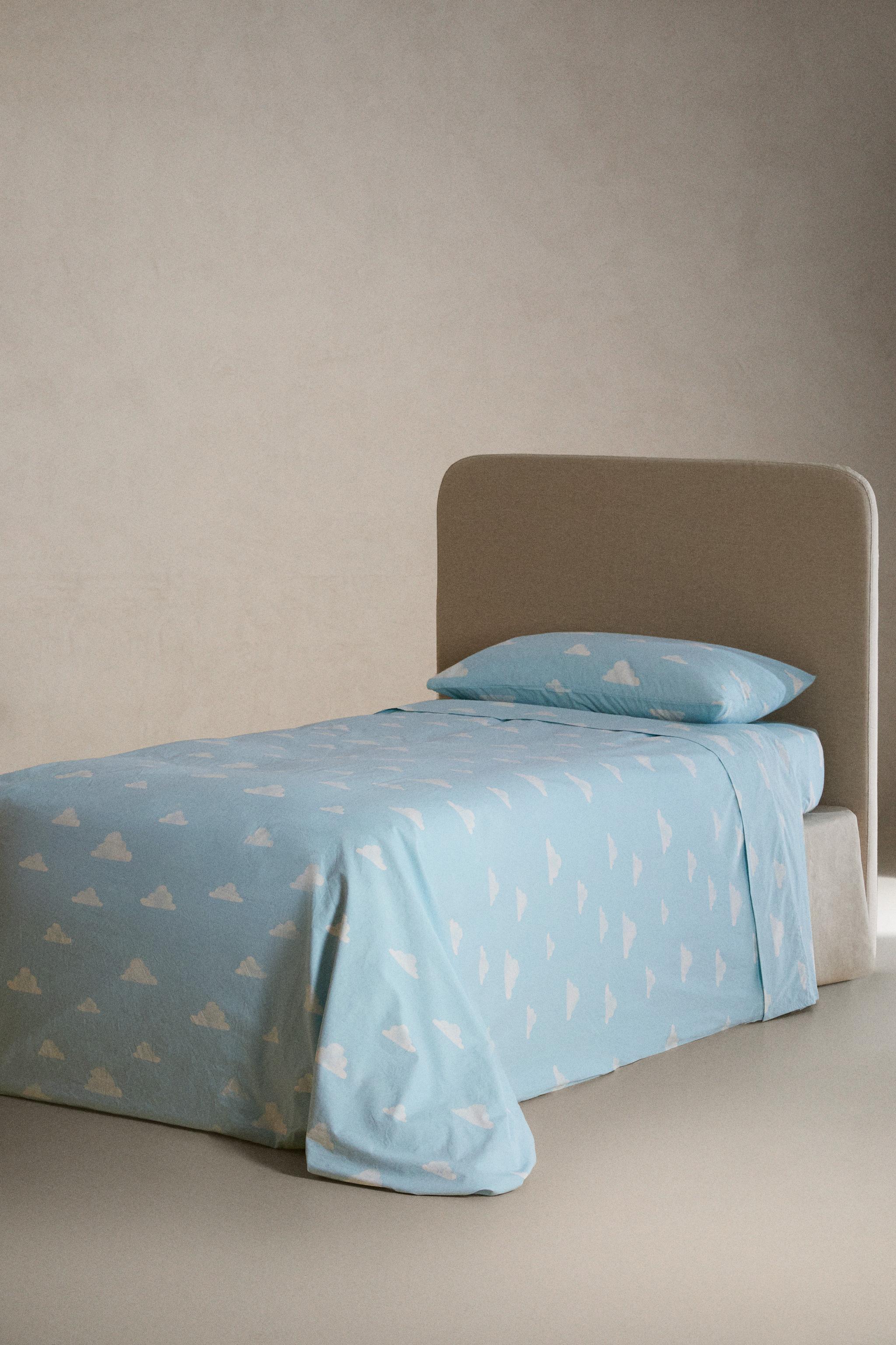 CHILDREN'S CLOUD PRINT DUVET COVER