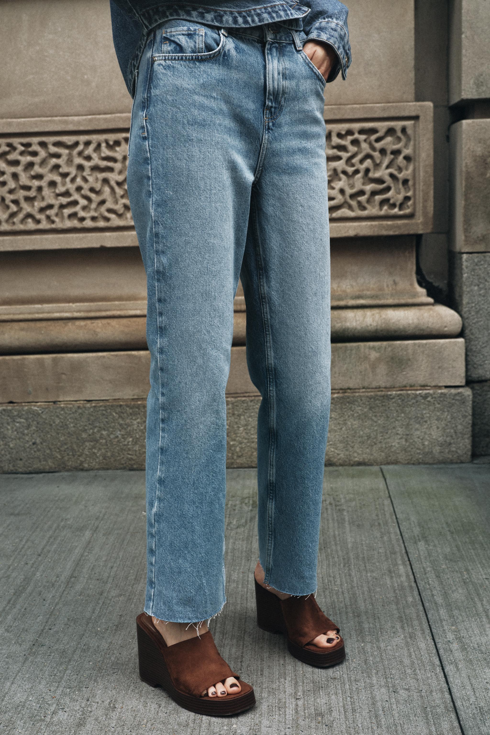 Z.02 HIGH WAIST STRAIGHT ANKLE JEANS