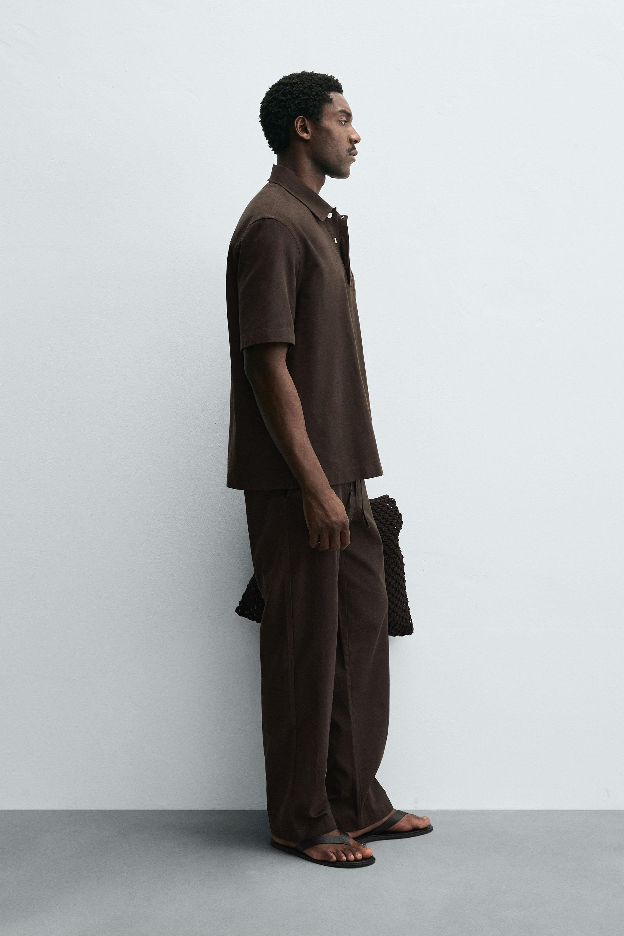 LYOCELL - COTTON POLO SHIRT